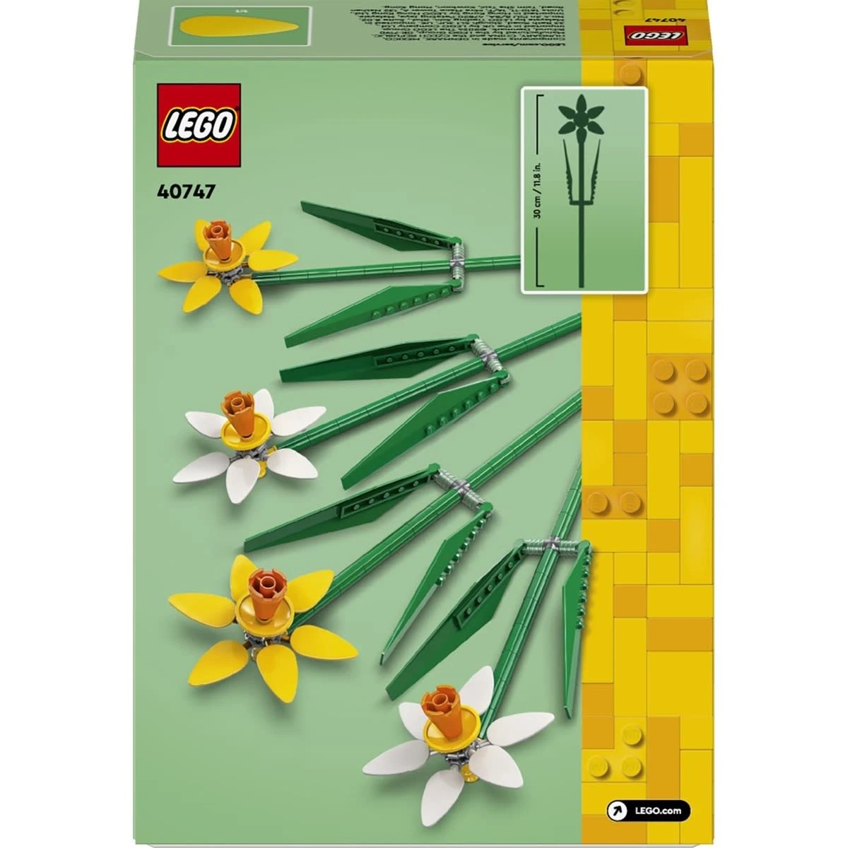 10 LEGO Flowers Daffodils 40747, 10 of 10