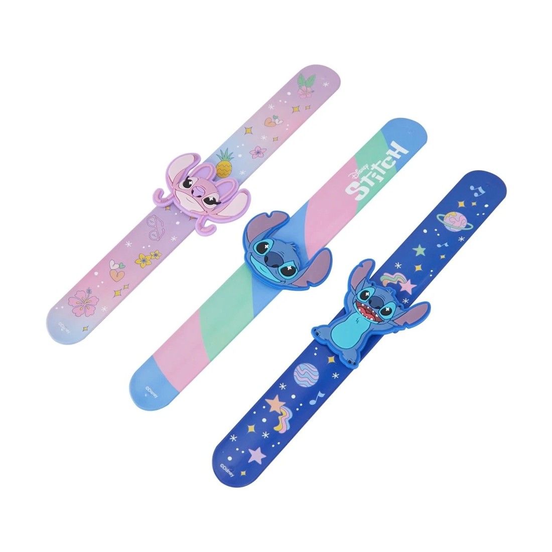 3 Disney Stitch Slap Band - Assorted, 3 of 8