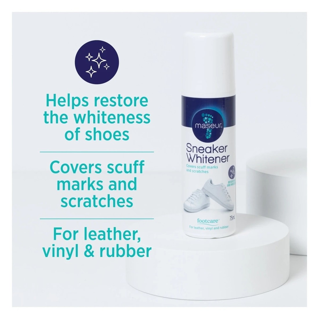 5 Maseur Footcare Sneaker Whitener 75ml, 5 of 5