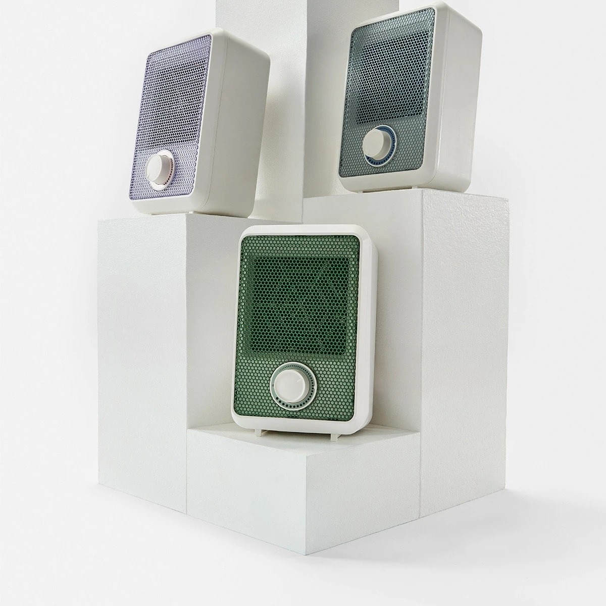 8 Desktop Heater - Green, 8 of 8