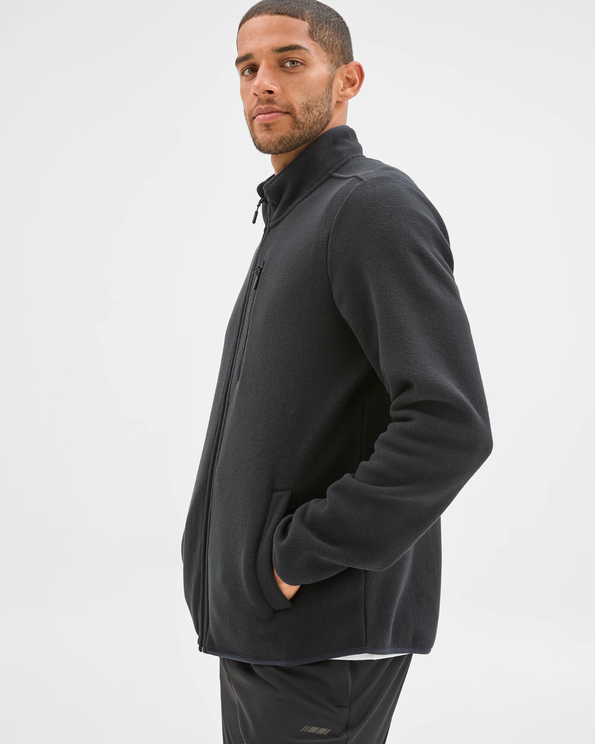 4 Target Active Active Polar Fleece Zip Through Jacket BLACK, 4 of 6