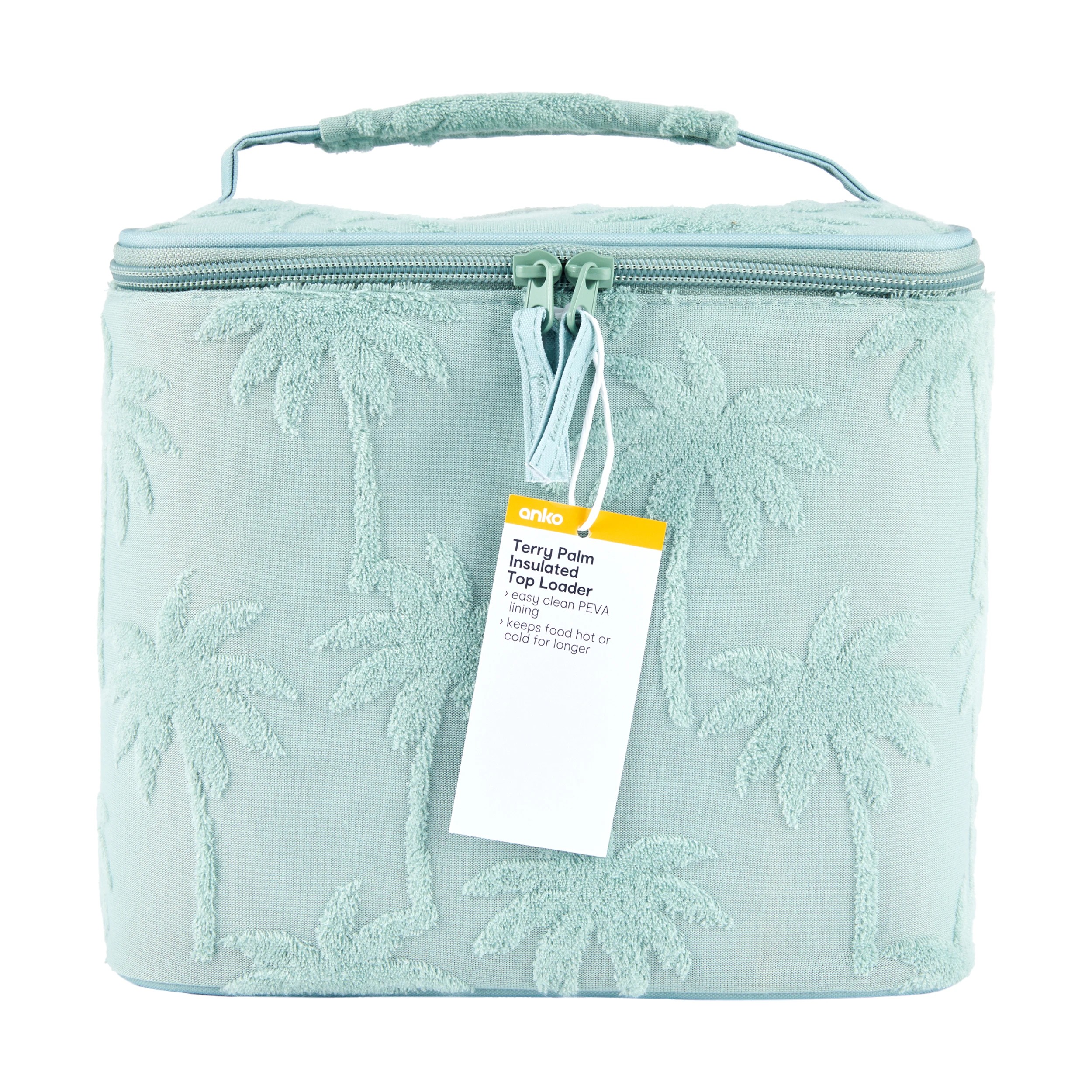 3 Terry Palm Insulated Top Loader Lunch Bag, 3 of 4