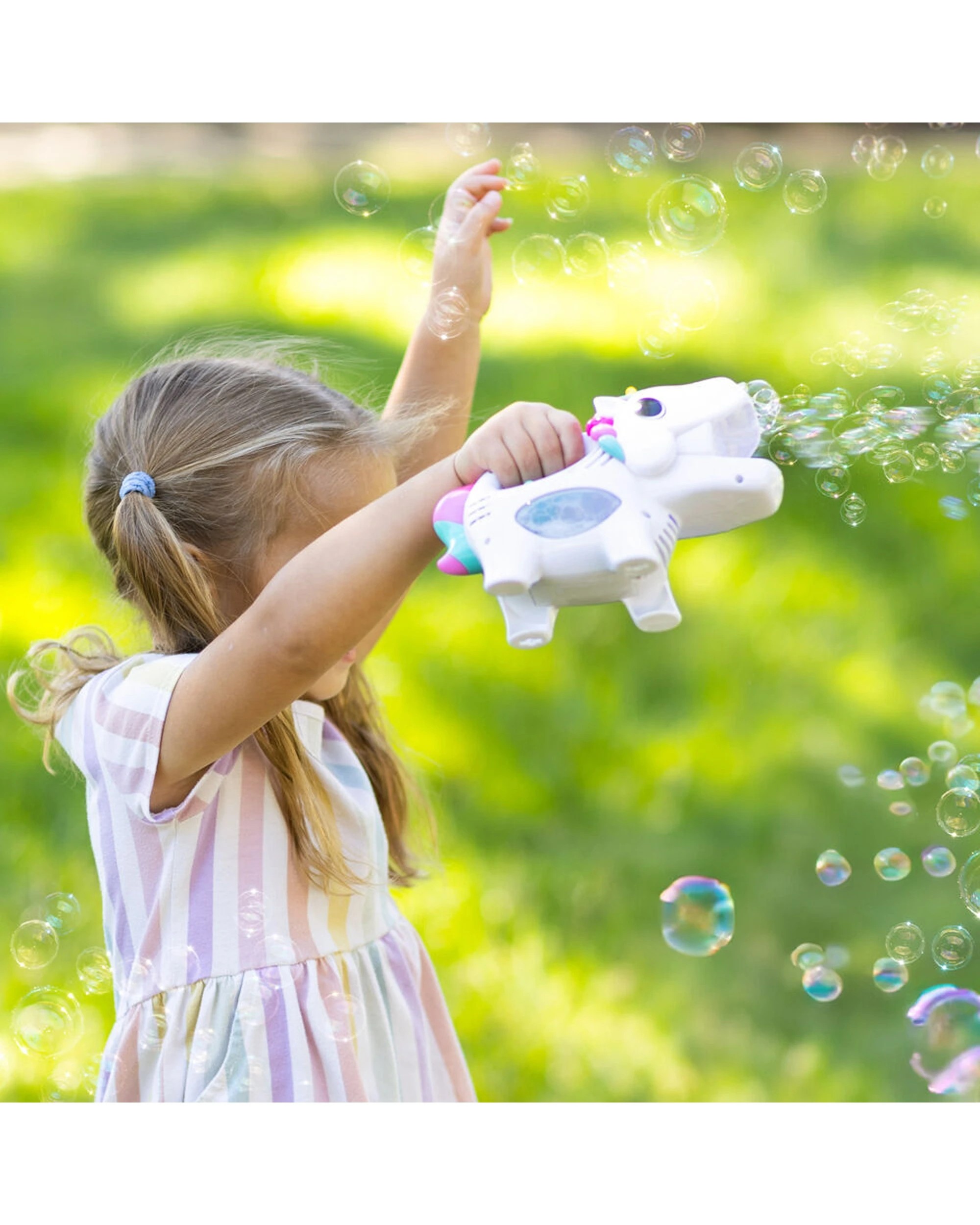 5 Maxx Bubbles 2PK Handheld Unicorn Bubble Blower With Music Kids Outdoor Toy - Multi, 5 of 5