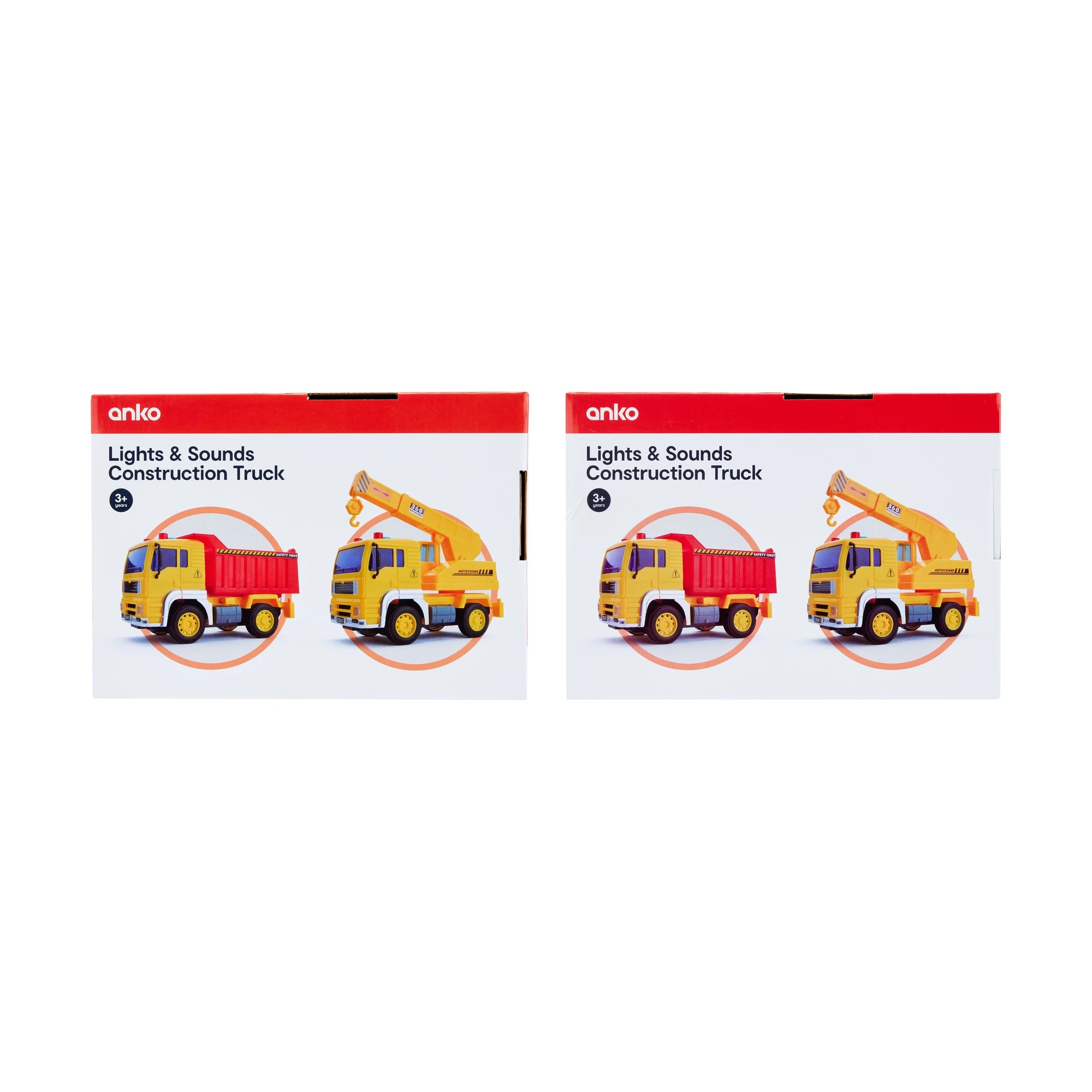 9 Lights & Sounds Construction Truck - Assorted, 9 of 9