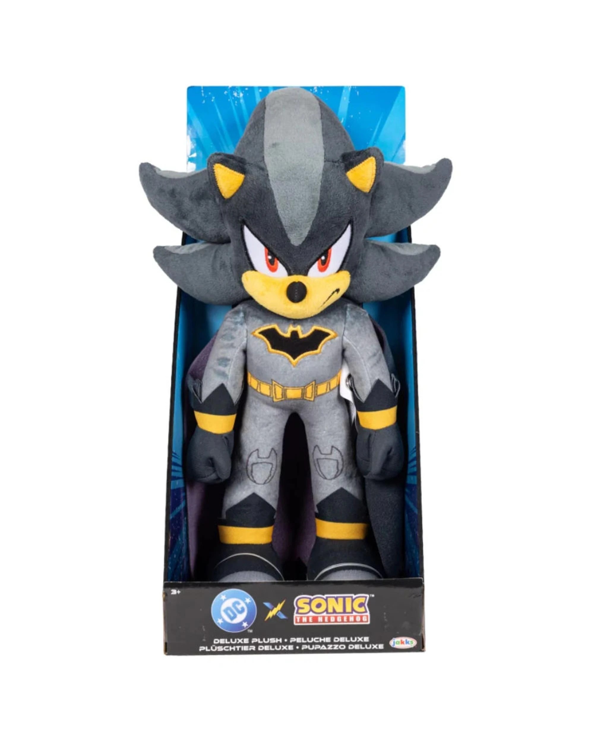2 Sonic the Hedgehog x DC Shadow as Batman 13 inch Deluxe Plush, 2 of 3