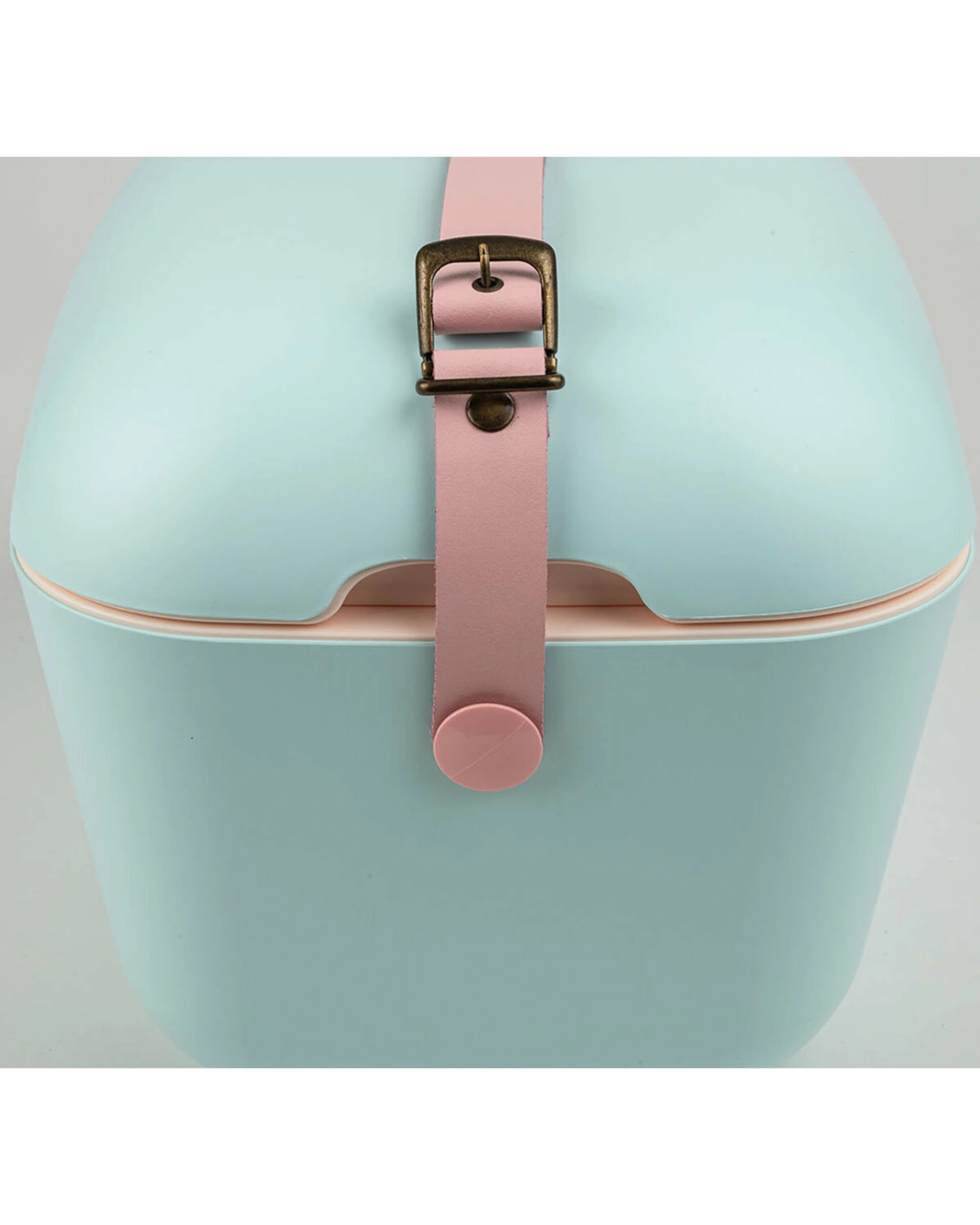 3 Polarbox Pop 12L Cooler Sky with Rose Logo and Strap, 3 of 4
