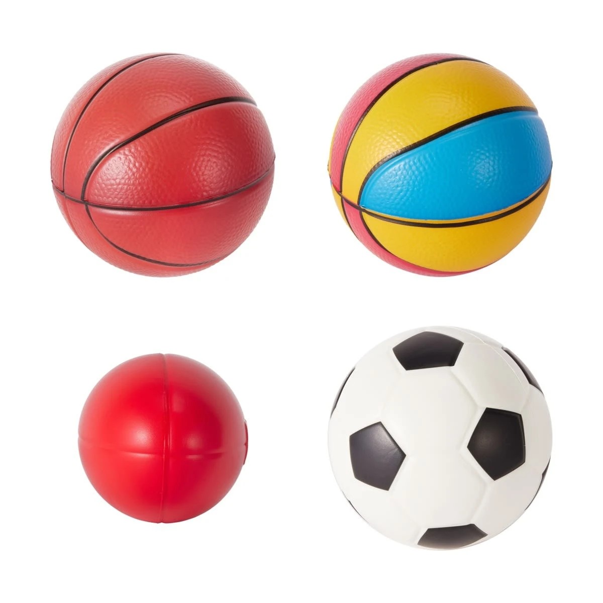 2 Foam Sports Ball - Assorted, 2 of 4