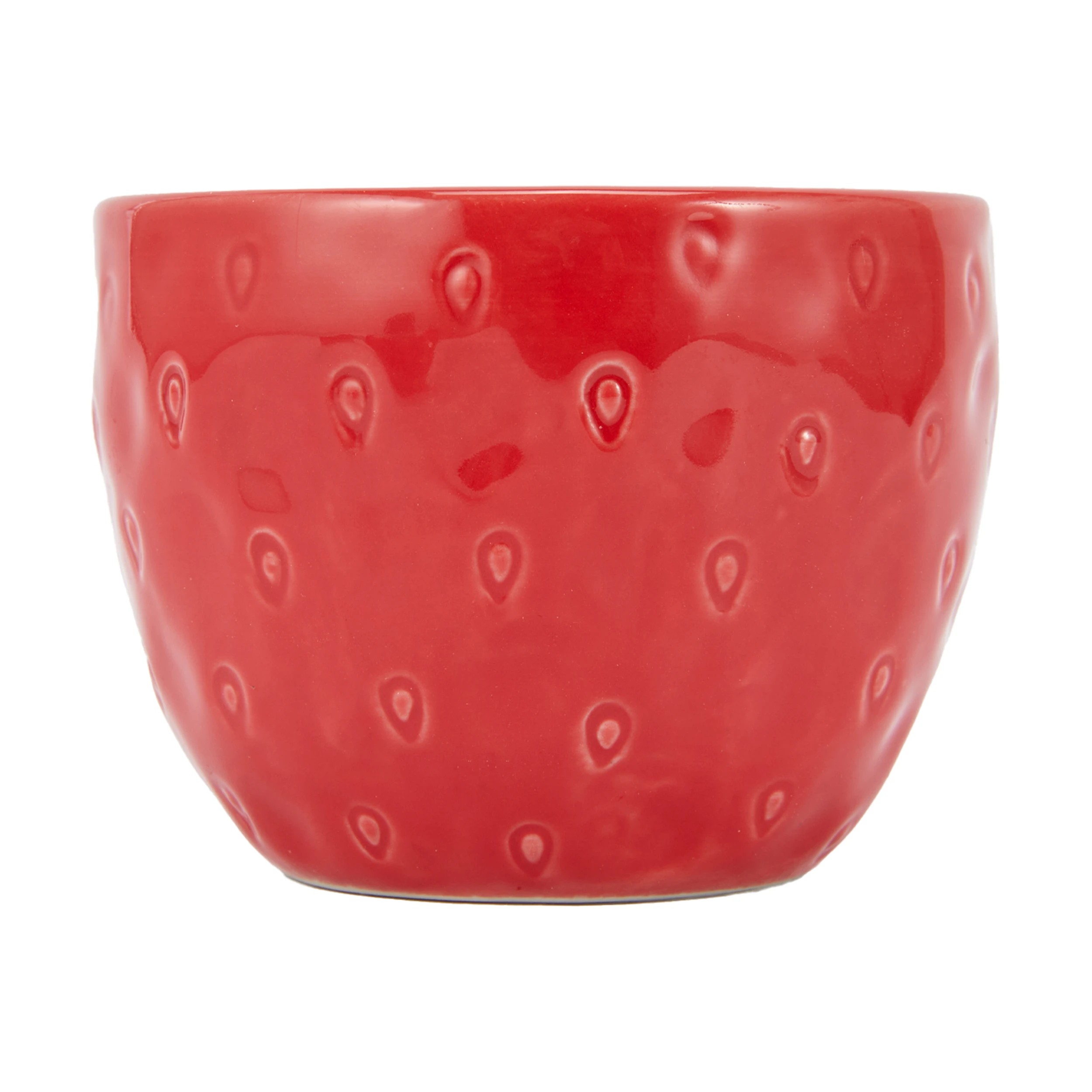 3 Ceramic Strawberry Candle, 3 of 5