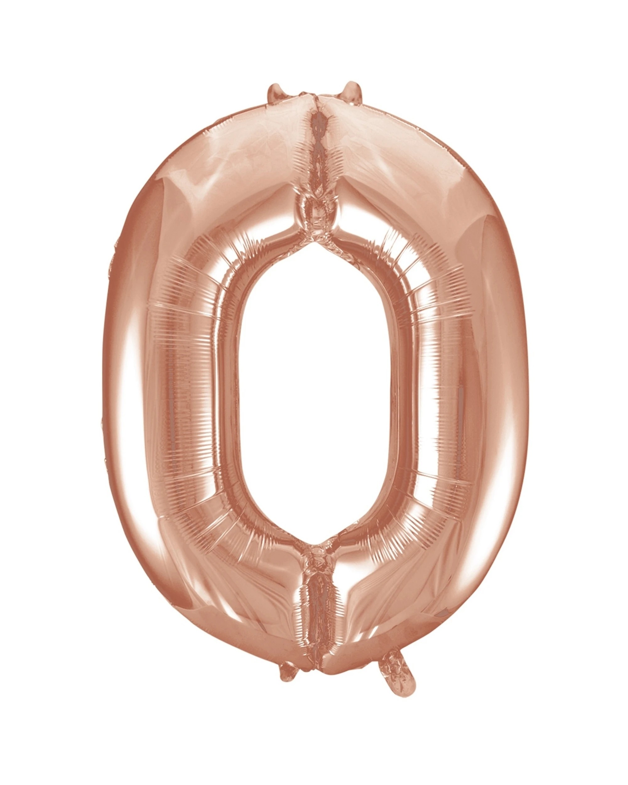 1 Unique Rose Foil 0 Balloon 86cm - Gold, 1 of 1