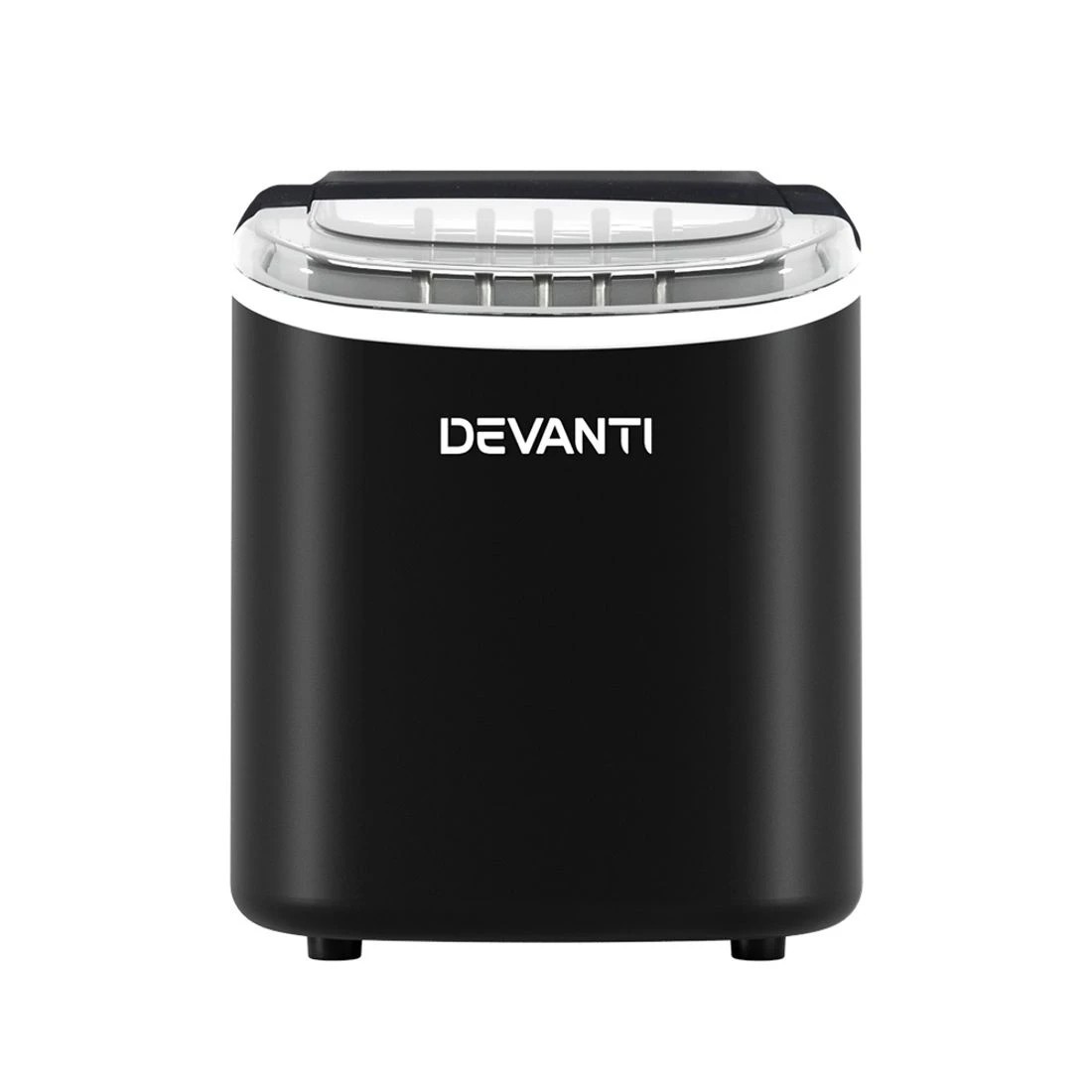4 Devanti 12kg Ice Maker Machine w/Self Cleaning - Black, 4 of 7
