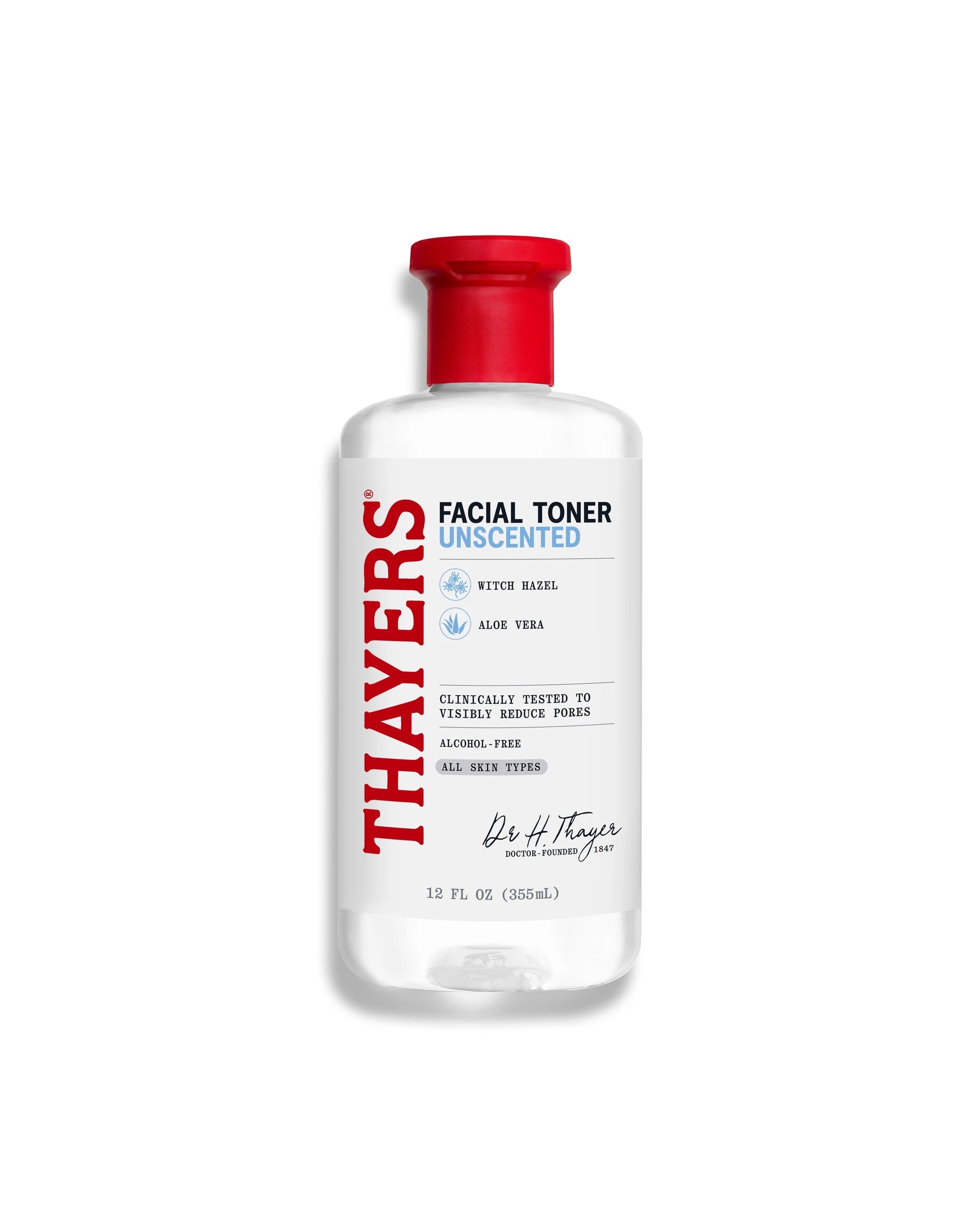 1 Thayers Unscented Alcohol Free Facial Toner 355ml - Witch Hazel and Aloe Vera, 1 of 9