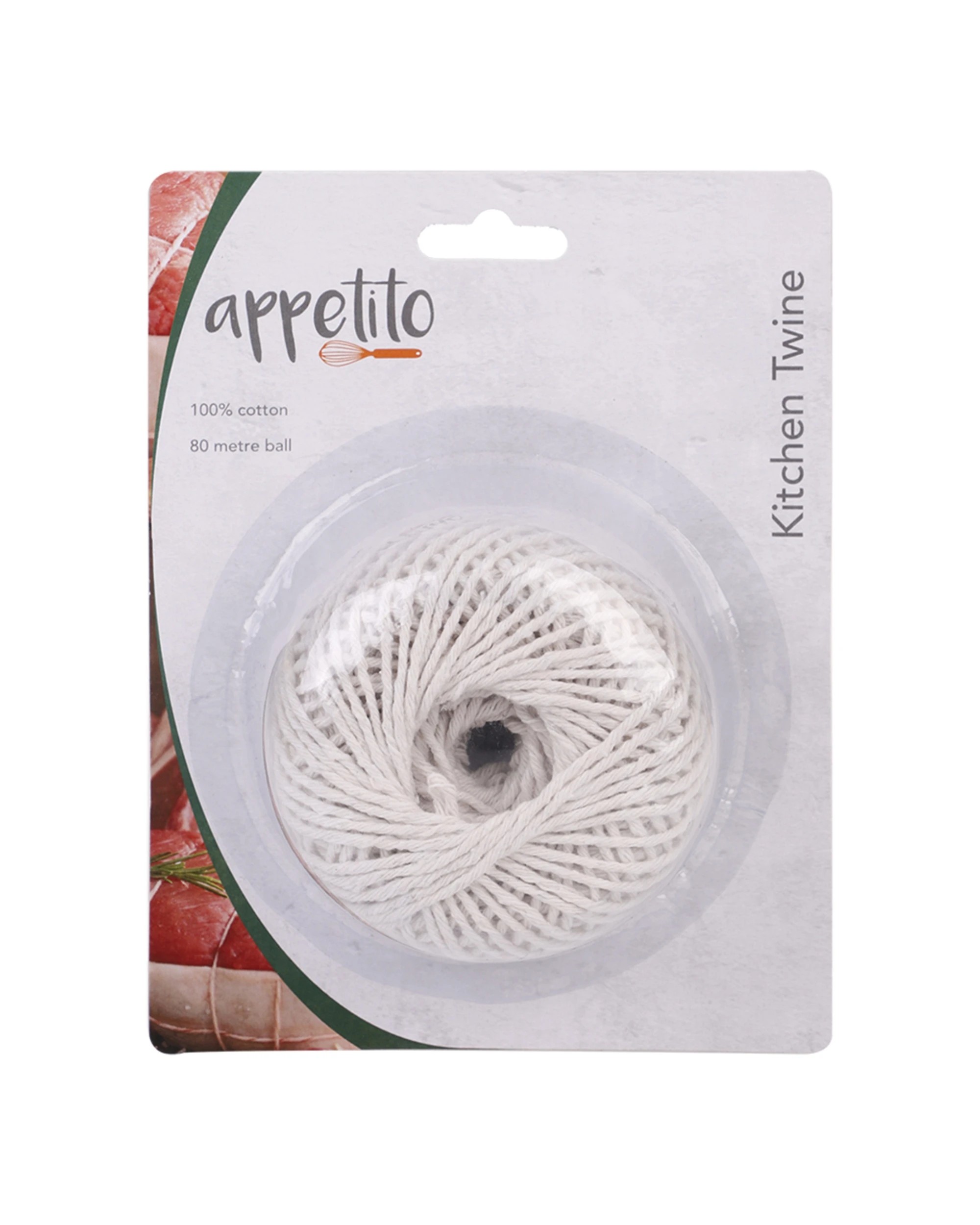 3 Appetito 100 percent Cotton Kitchen Twine, 80 metres - Plain, 3 of 3