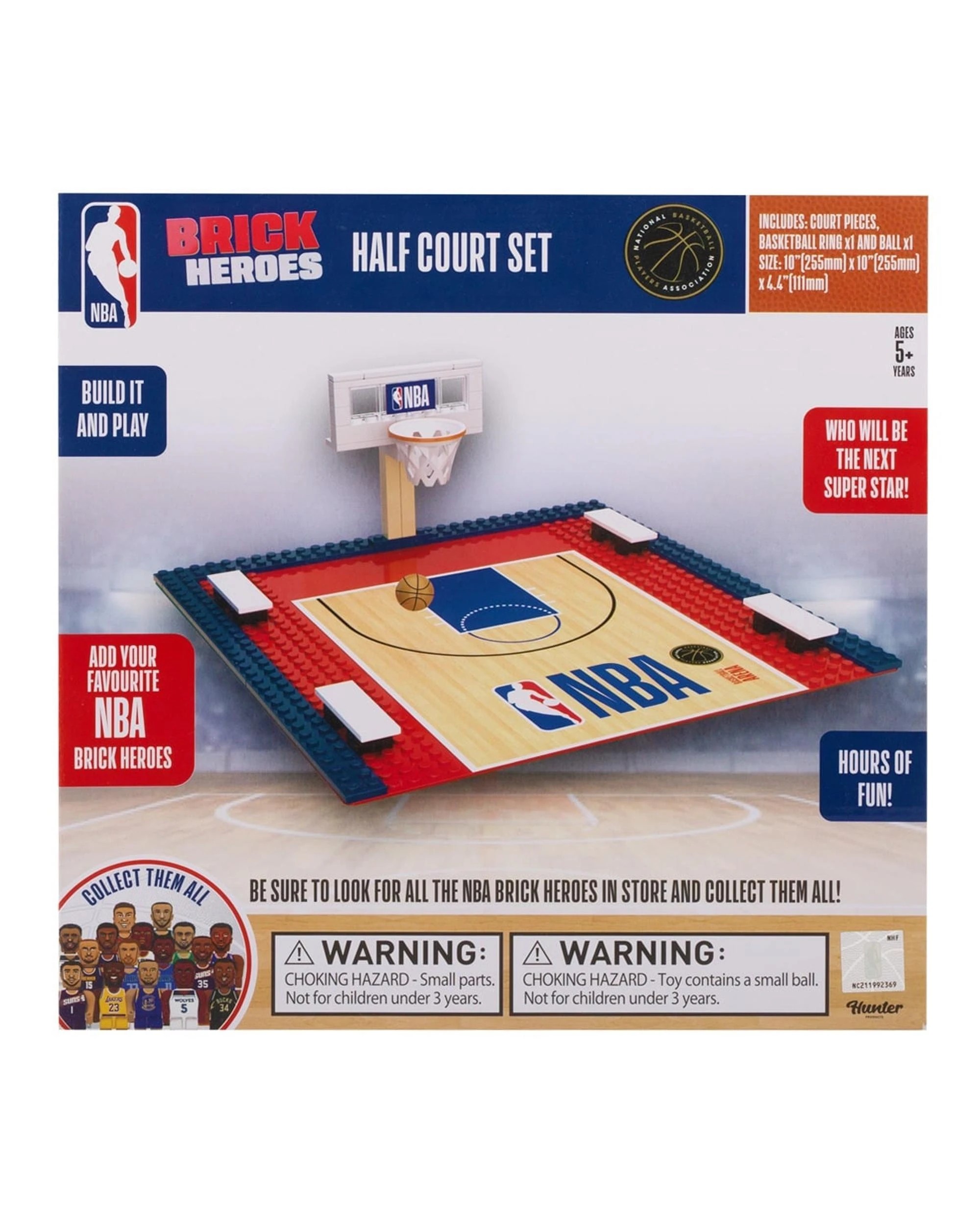 1 NBA Brick Heroes Half Court Set, 1 of 3