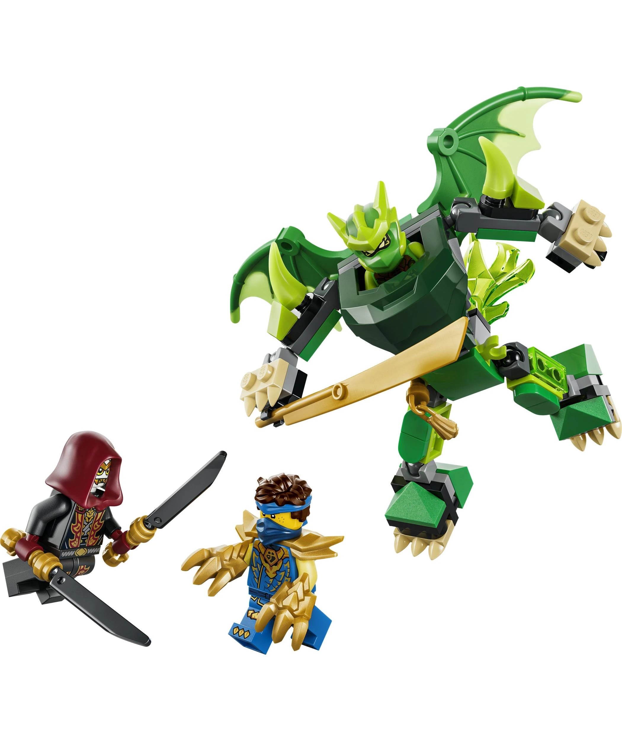 2 LEGO Ninjago Lloyd's Dragon Mech Battle Pack 71862, 2 of 9