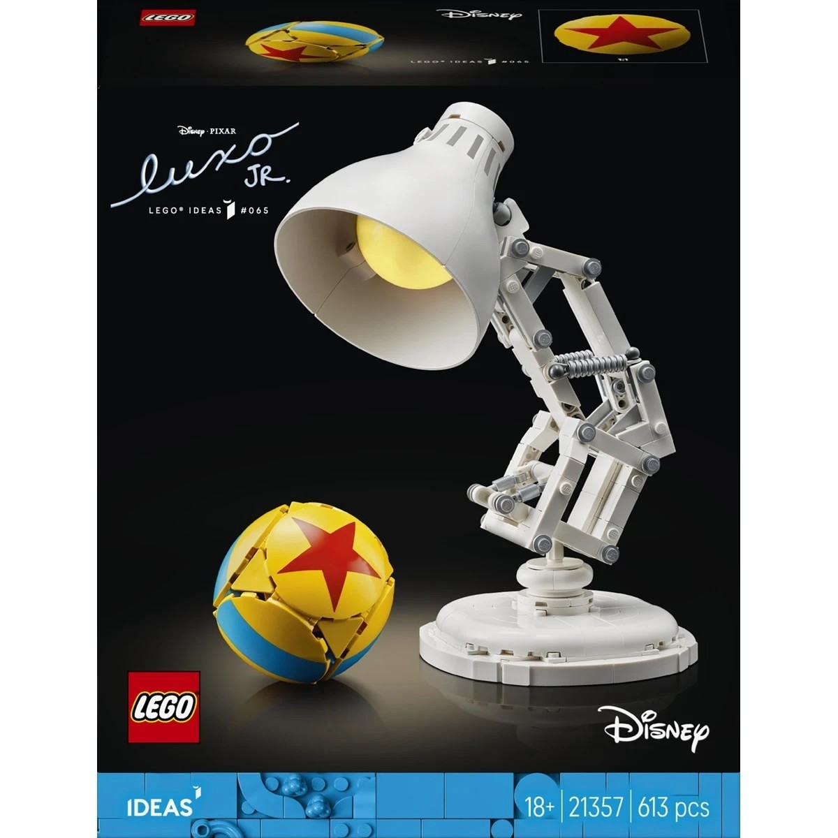 1 LEGO Ideas Disney Pixar Luxo Jr. 21357, 1 of 11