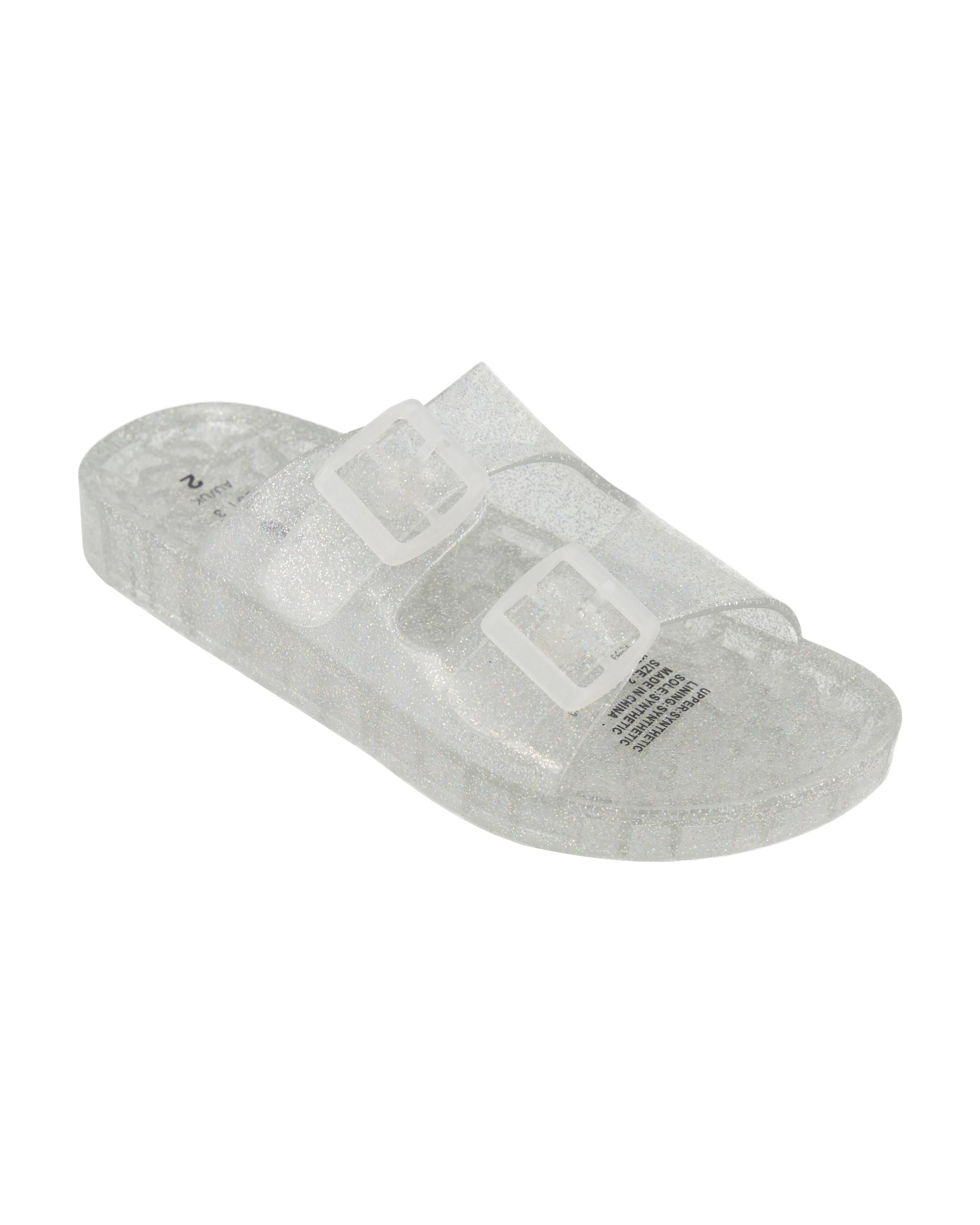 1 Junior Jelly Sandals Clear, 1 of 4