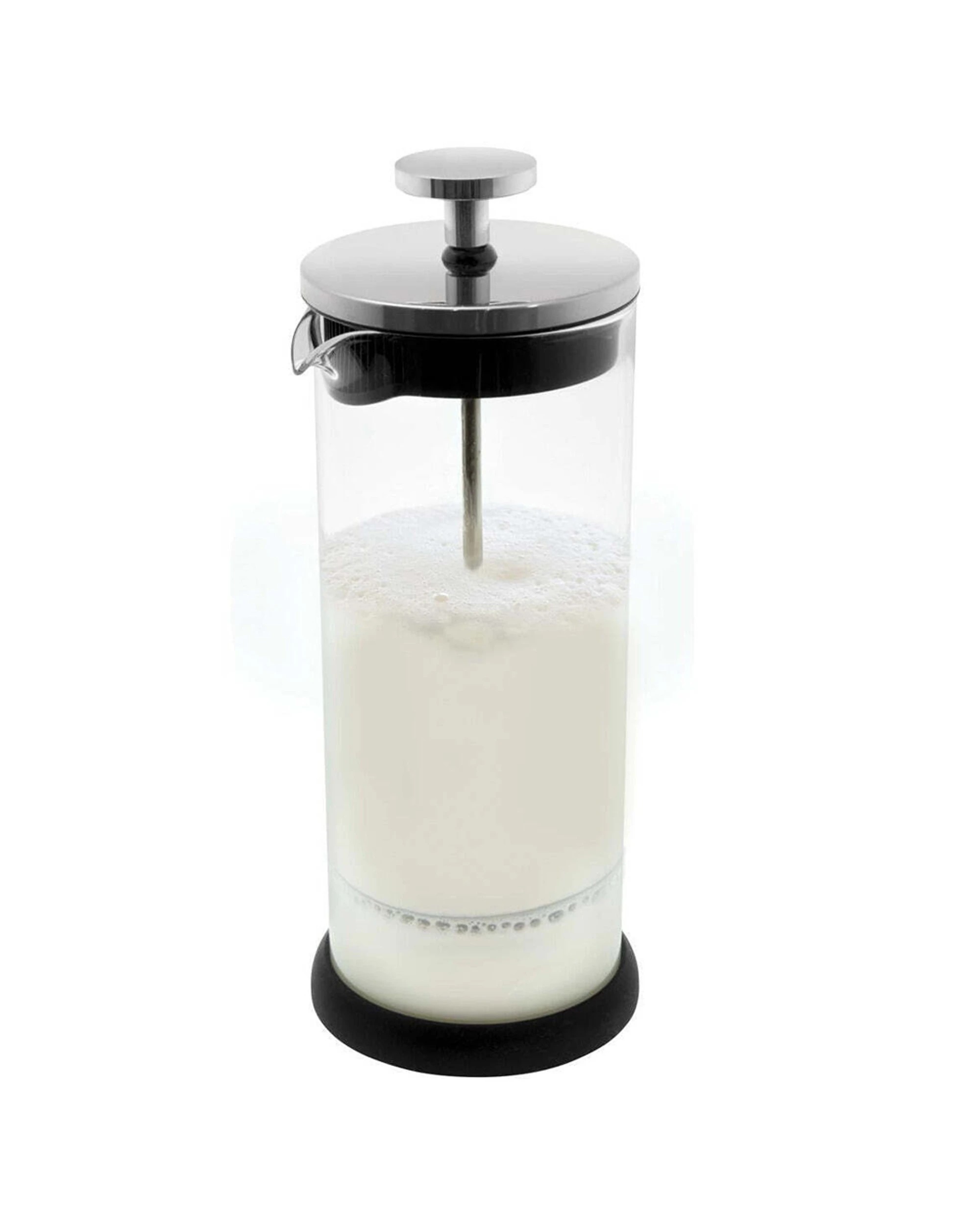 1 Avanti Glass 500ml Borosilicate Milk Frother With Easy Pour Drip Spout - Clear, 1 of 1