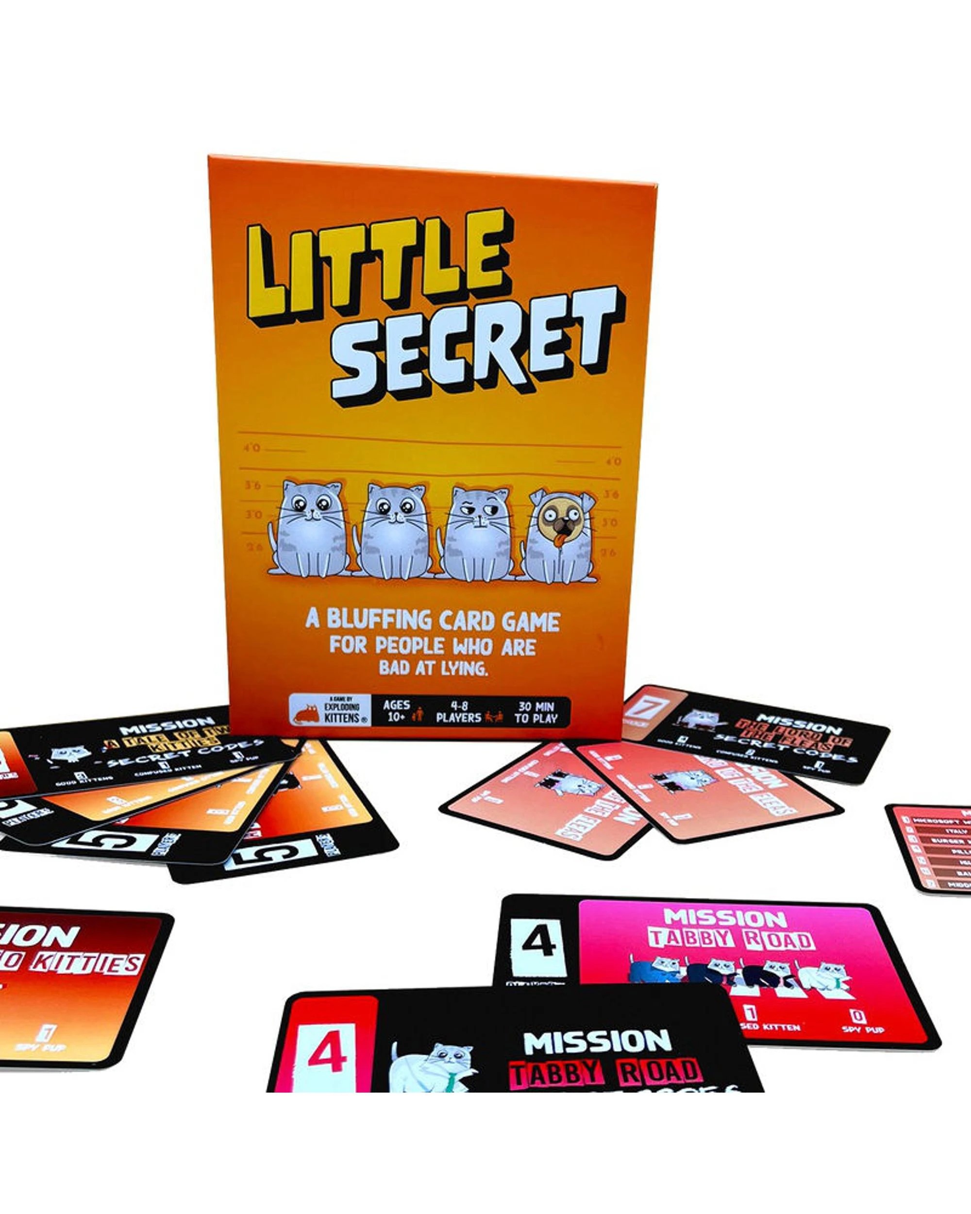 3 Little Secret Card Game, 3 of 6