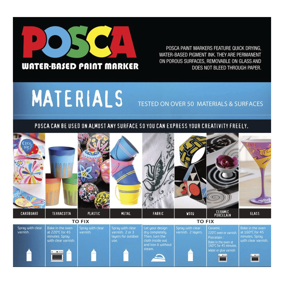 2 POSCA PC 1M Paint Bullet Marker Gold, 2 of 6