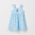 BLUE WHITE STRIPE HEARTS