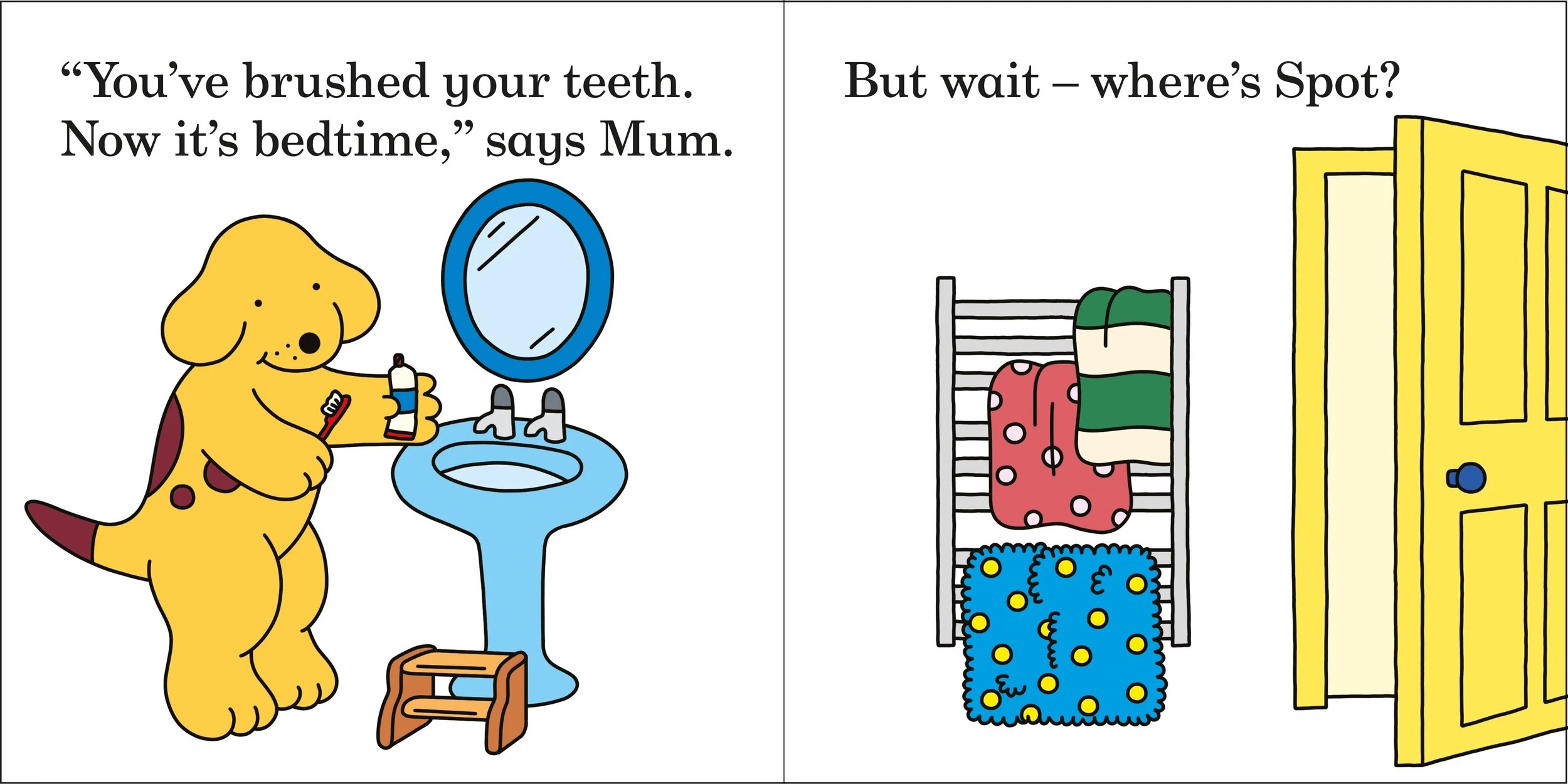 2 Find Spot At Bedtime by Eric Hill - Book, 2 of 3