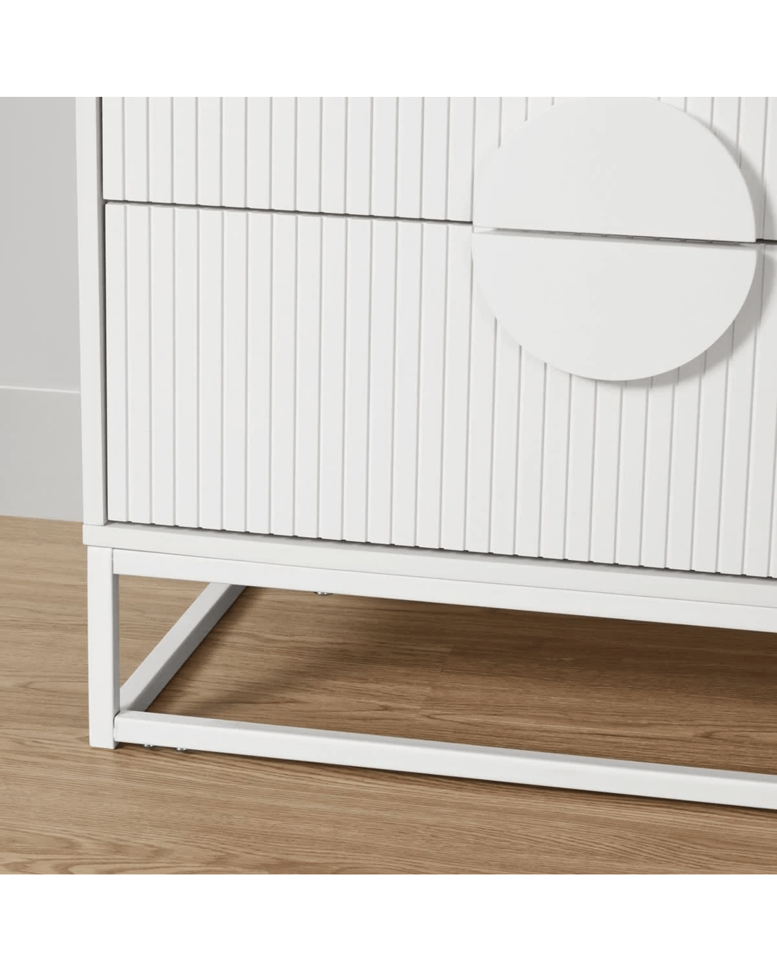 7 Stevie 4 Drawer Chest - White, 7 of 9