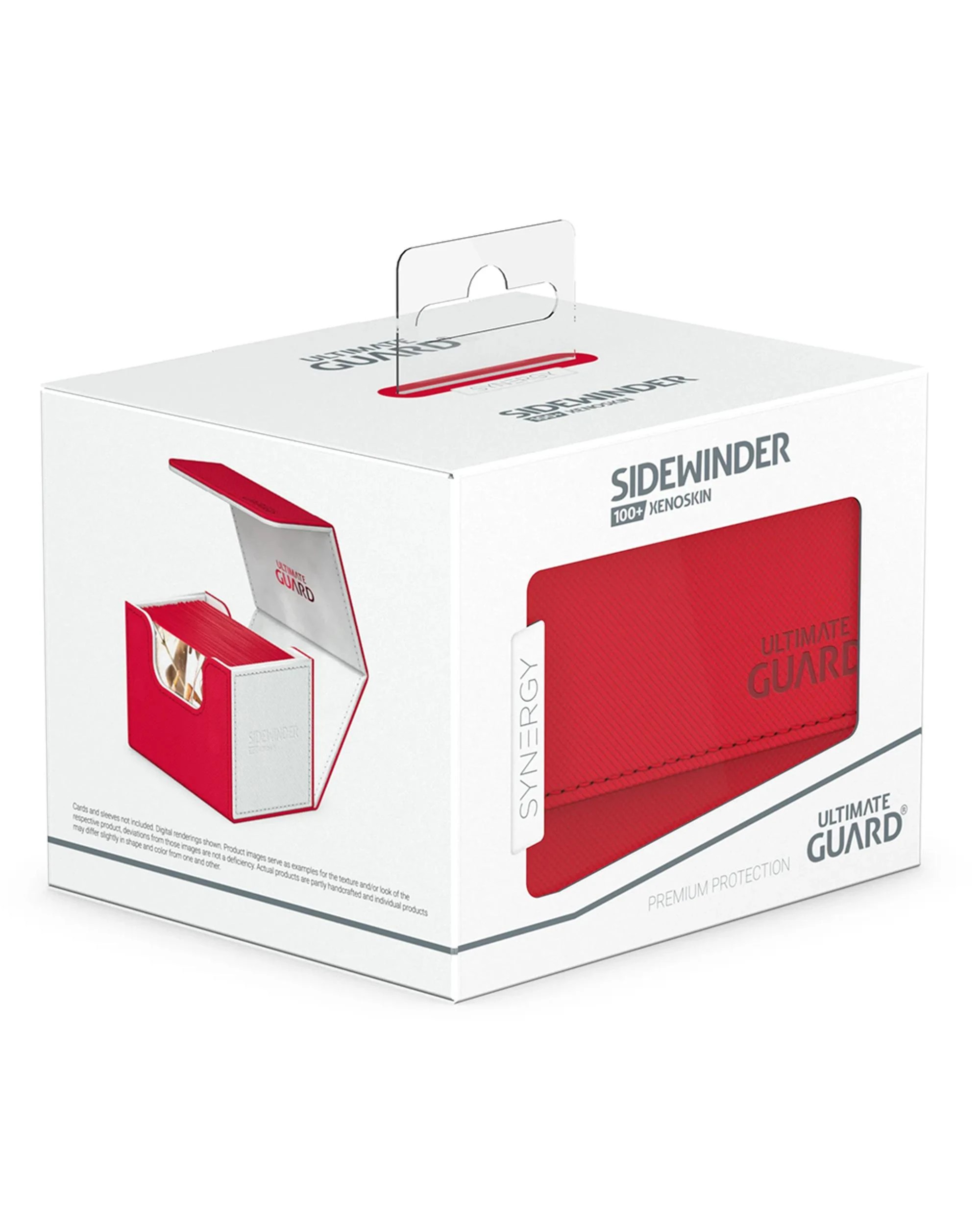 1 Ultimate Guard Sidewinder 100+ Synergy Deck Box - White/Red - Multi, 1 of 6