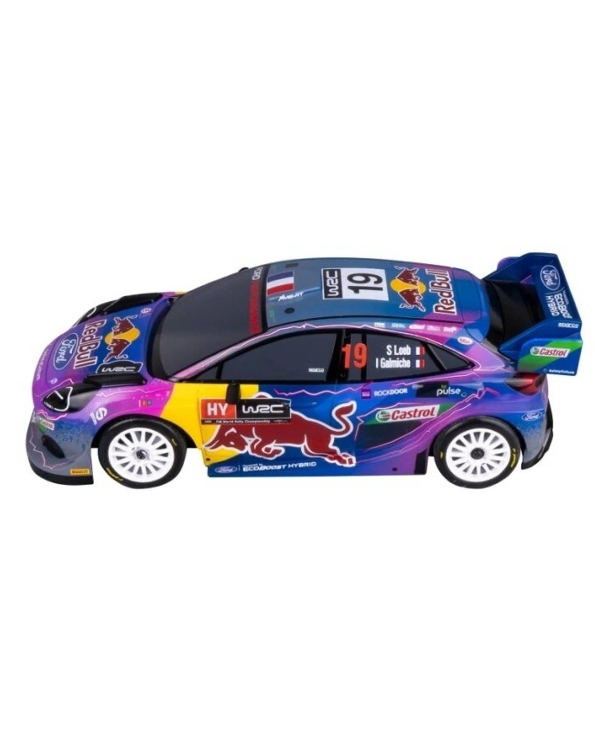 3 Nikko Radio Control Rally Series M-Sport Ford Puma #19 Loeb 1:16 Scale R/C Vehicle with Extra Tyres, 3 of 5