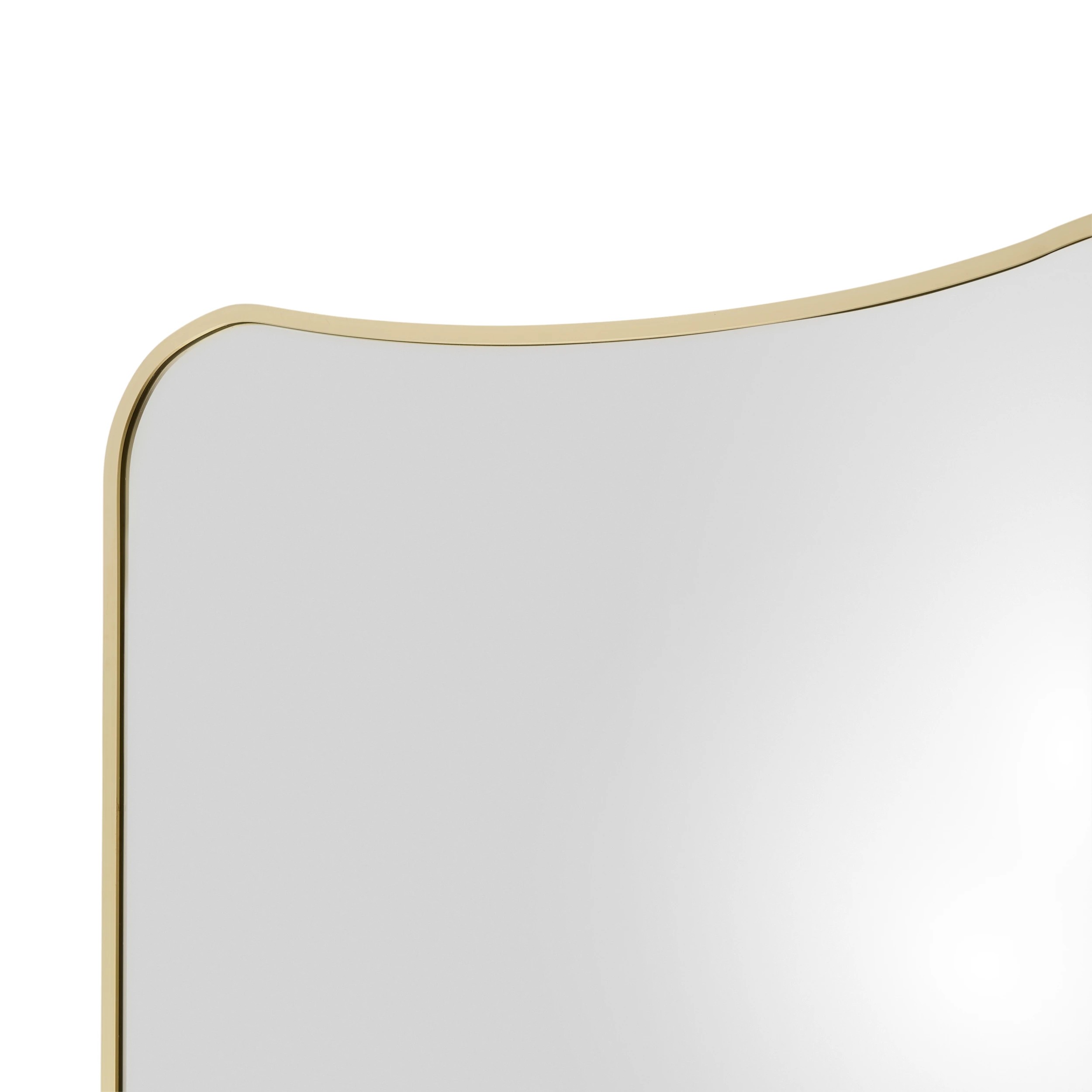 4 Sutton Gold Look Floor Mirror - 170cm x 60cm, 4 of 6