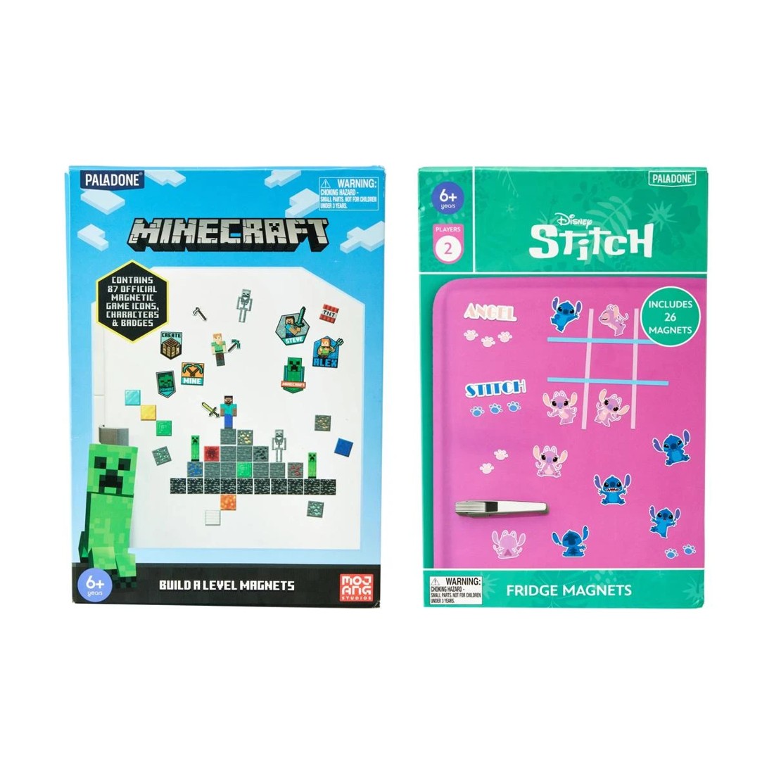 1 Licensed Stitch or Minecraft Magnets - Assorted, 1 of 5