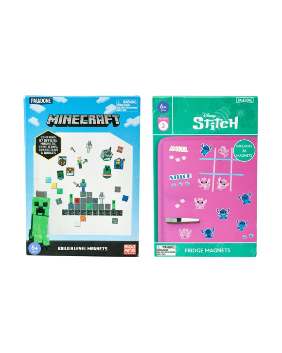 Licensed Stitch or Minecraft Magnets - Assorted