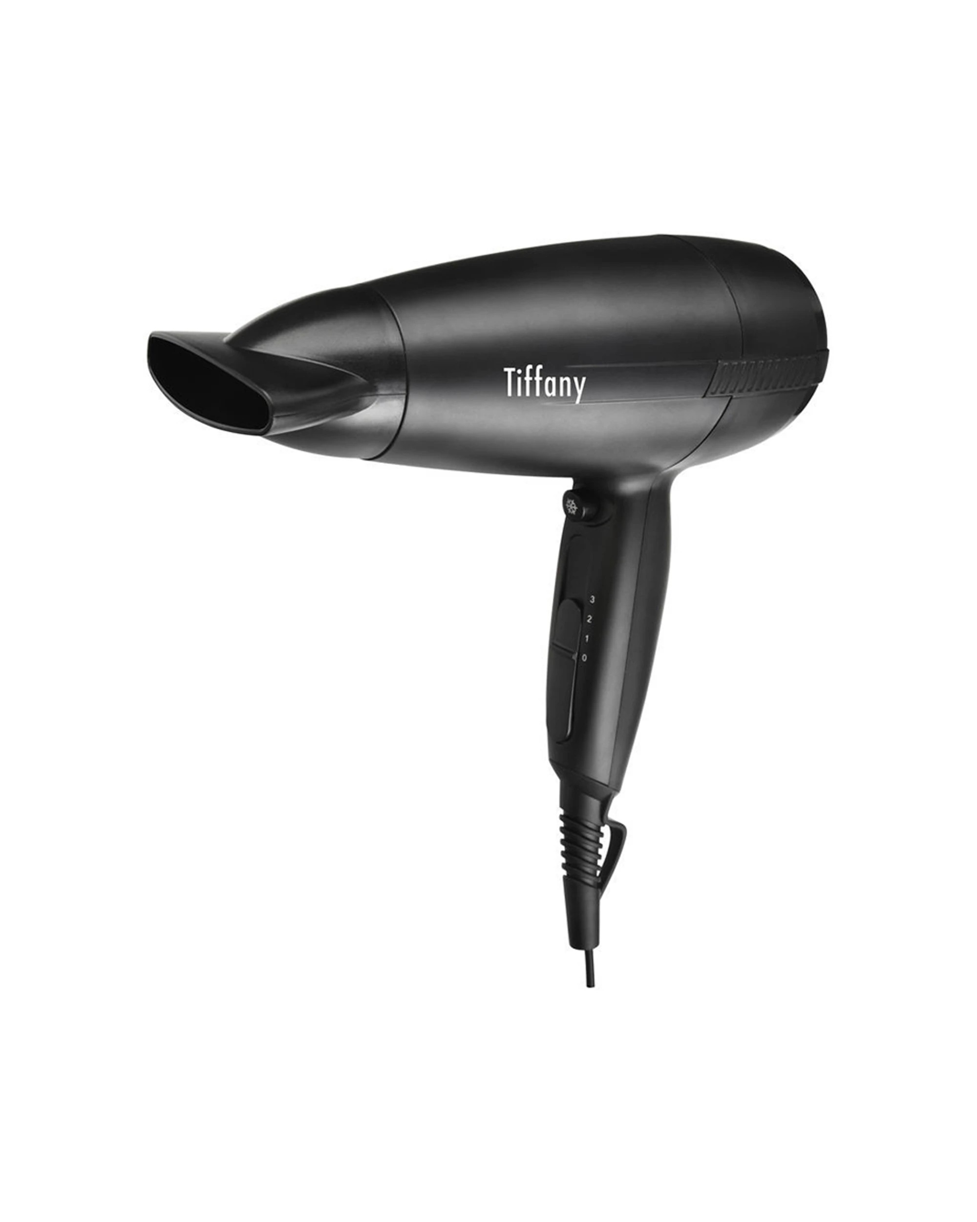 1 Tiffany Hair Dryer 1600-2000W Dc Motor Cool Shot Styling Concentrator - Black, 1 of 1