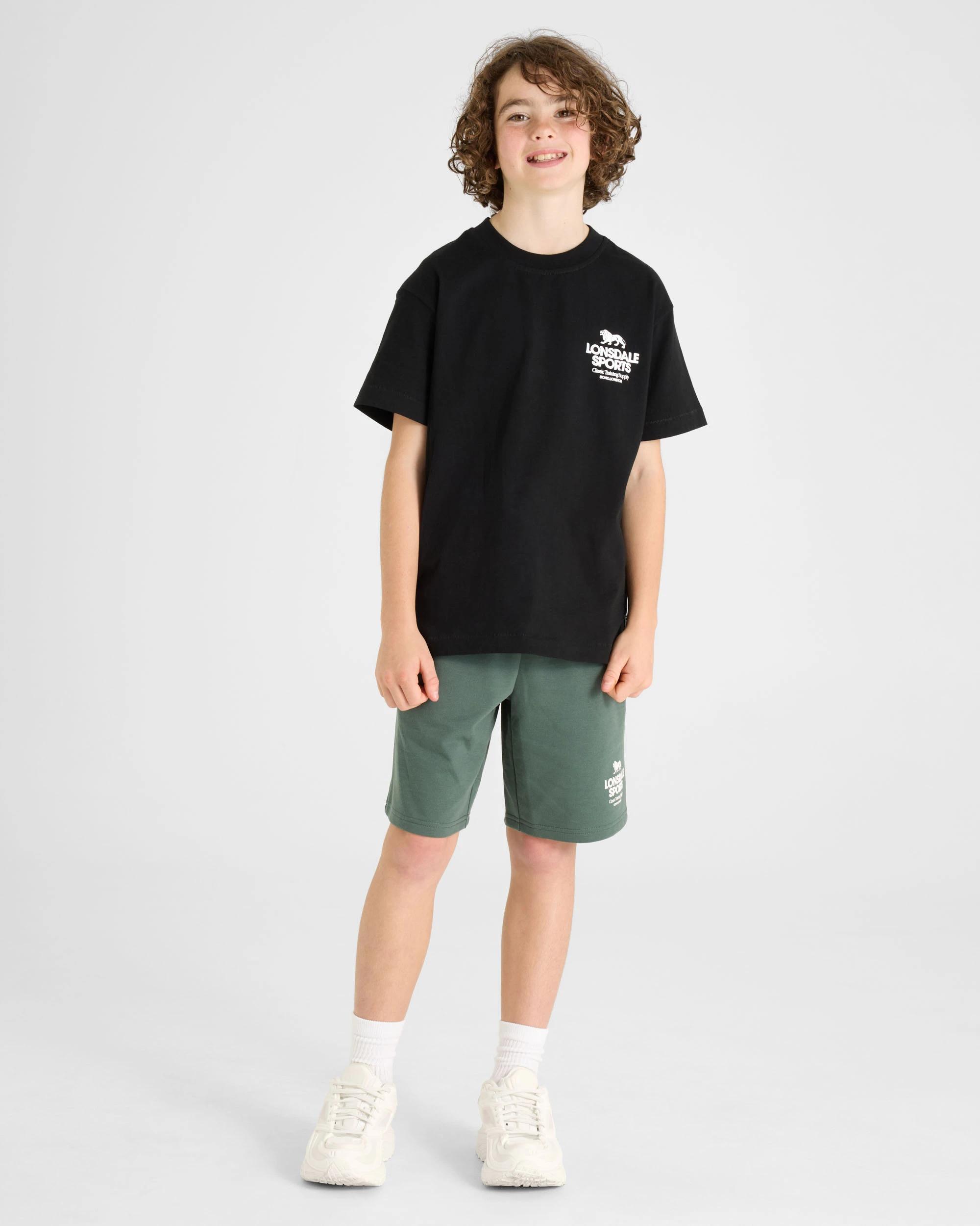 3 Lonsdale London Sports Shorts GREEN, 3 of 4