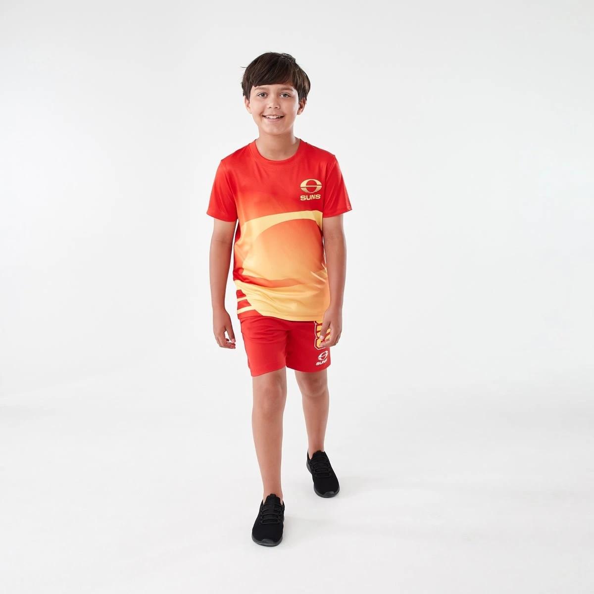 7 Official AFL Kids Training T-shirt Gc Suns, 7 of 10