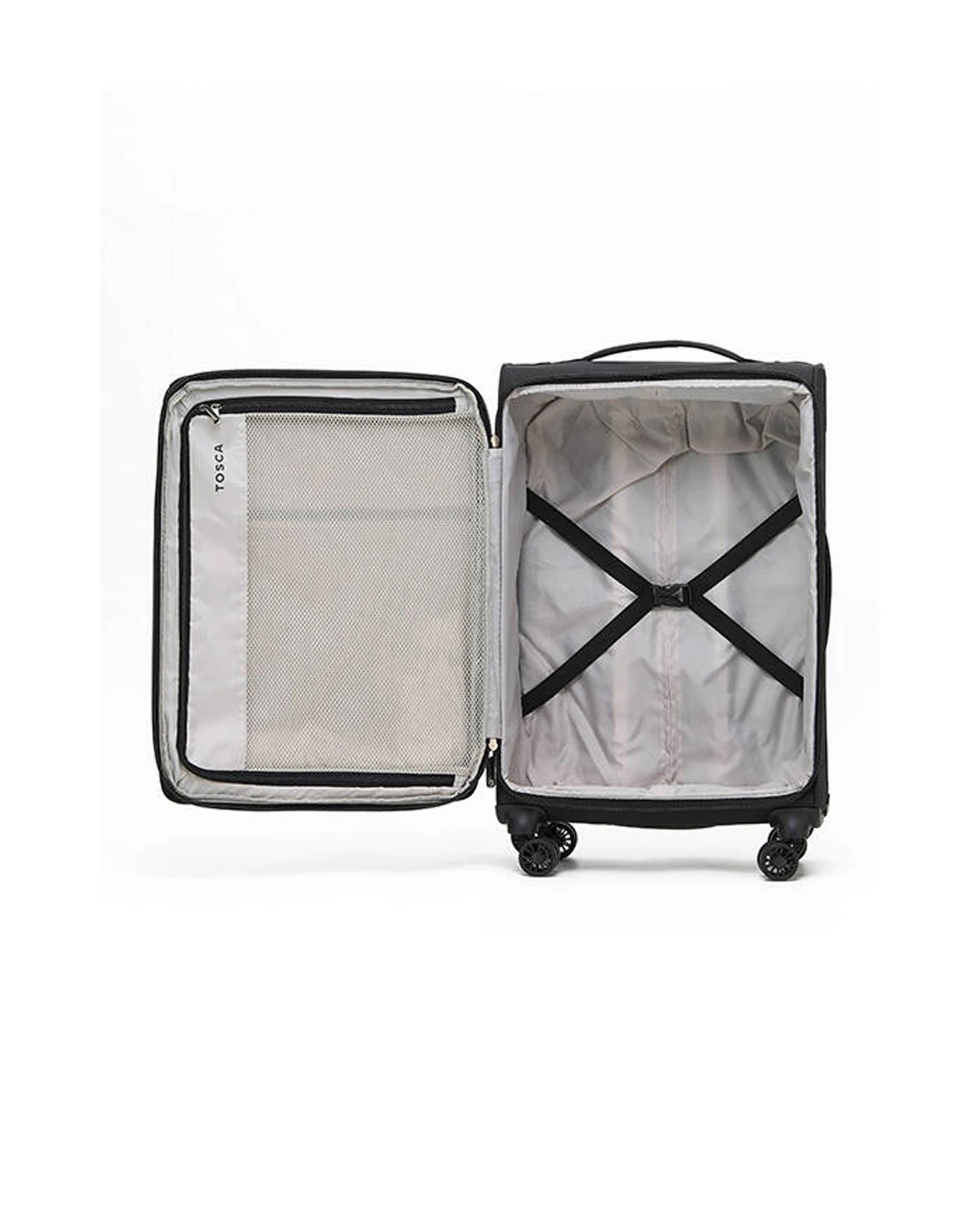 4 Tosca So-Lite 87L Suitcase Luggage Trolley - Black, 4 of 5