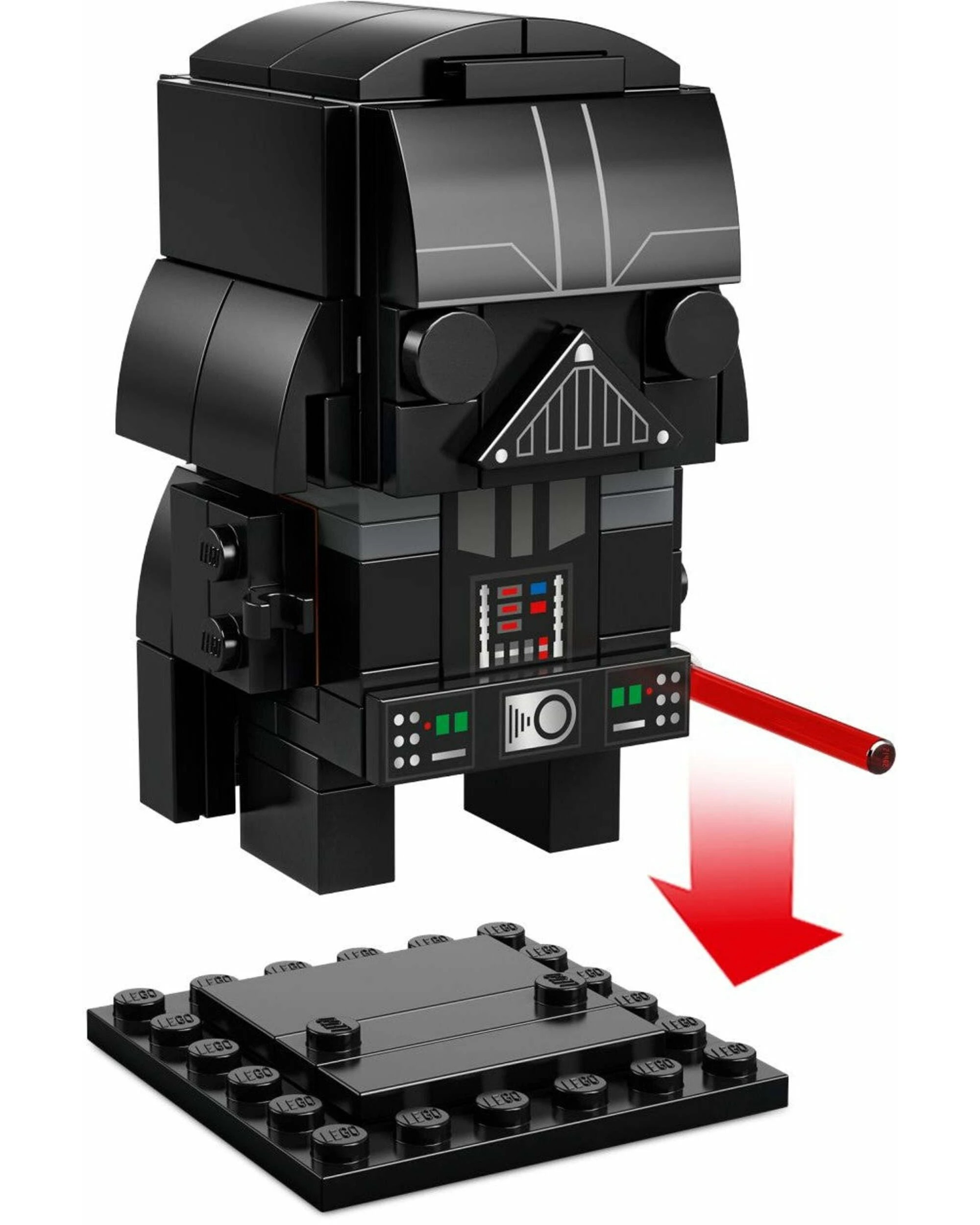 3 LEGO 41619 Brickheadz Darth Vader Star wars, 3 of 3