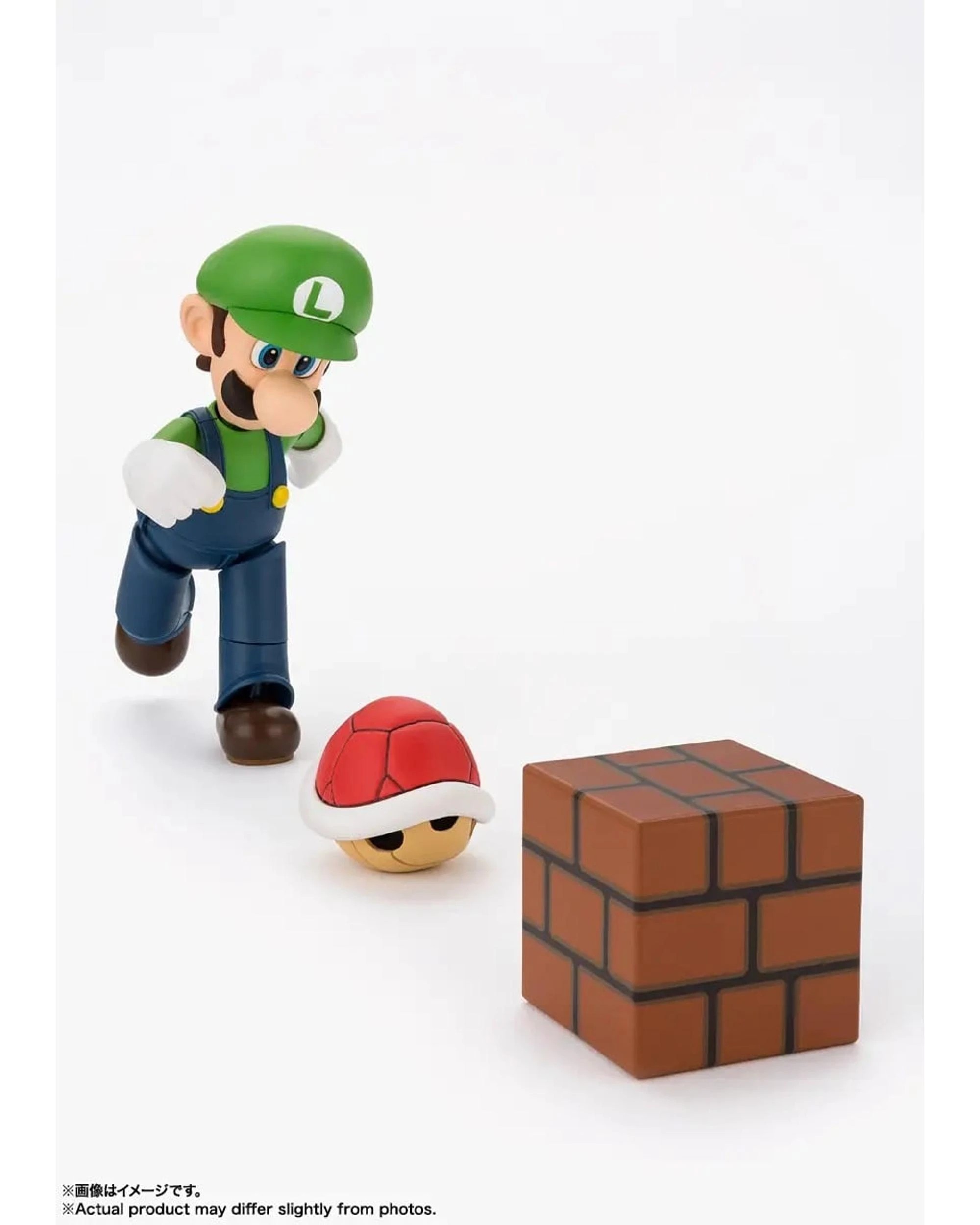 4 Tamashii Nations S.H.Figuarts Super Mario Luigi Figure, 4 of 6