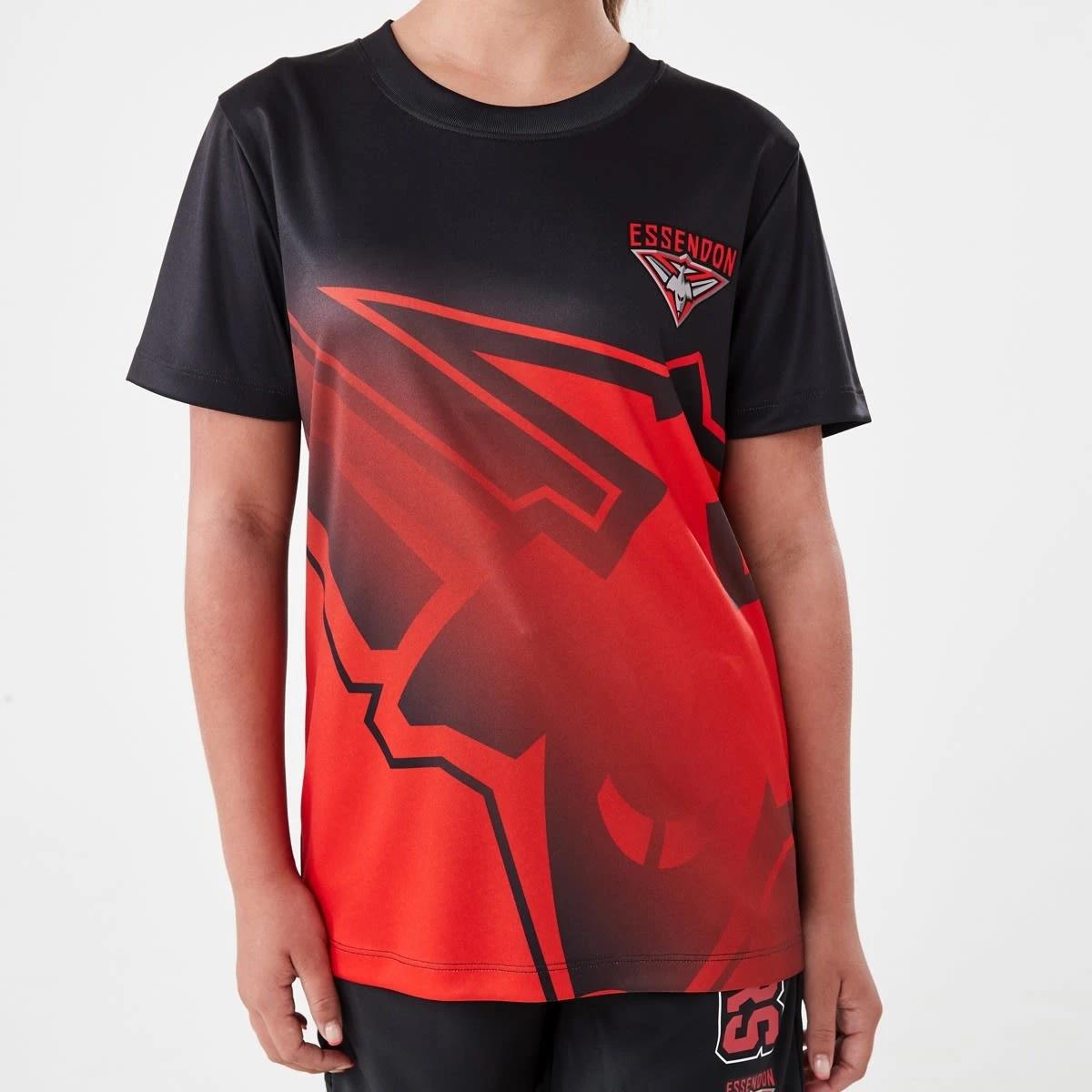 6 Official AFL Kids Training T-shirt Essendon, 6 of 10