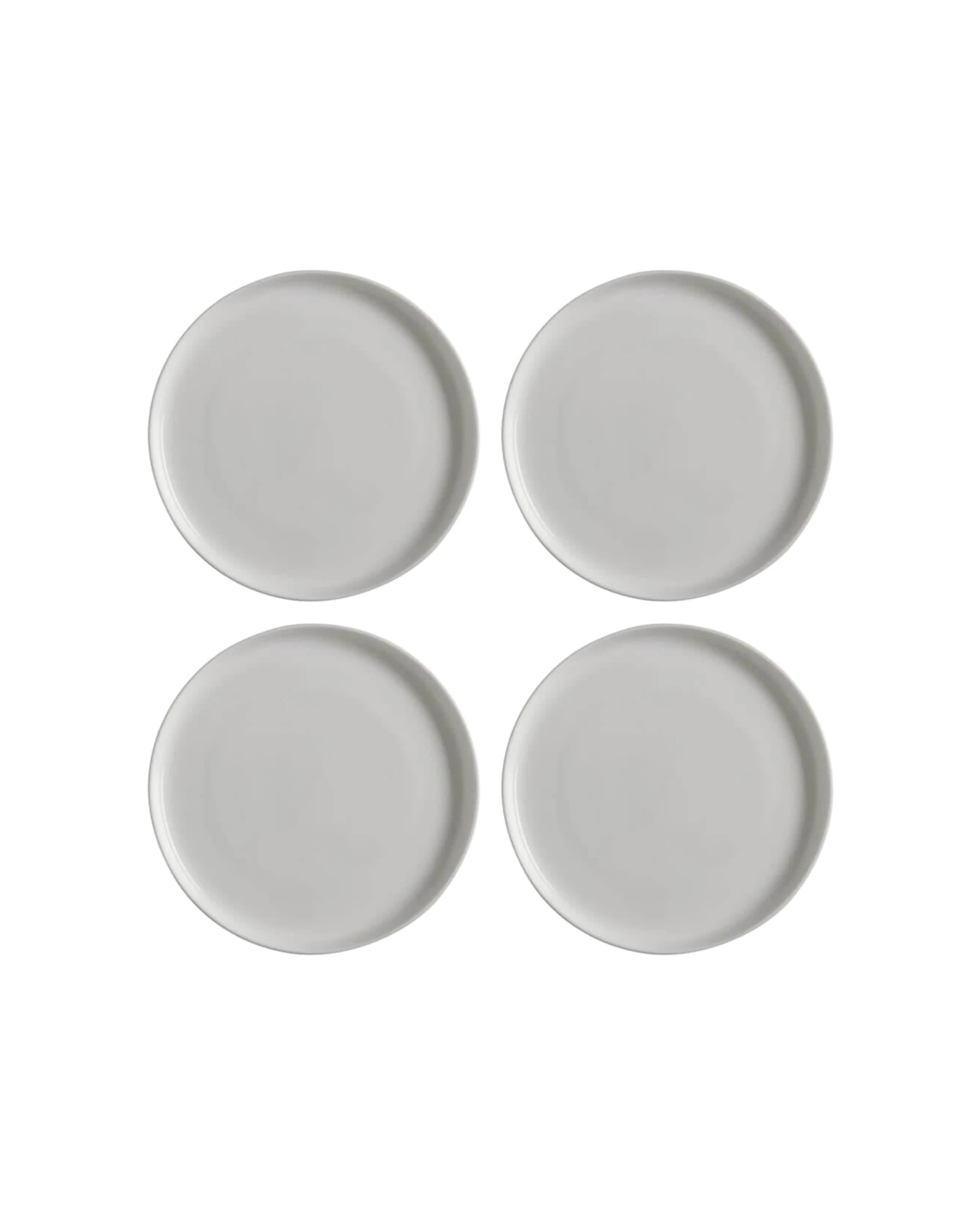 1 Maxwell And Williams 4x Cashmere 18cm High Rim Coupe Plate Bone China Set - White, 1 of 2