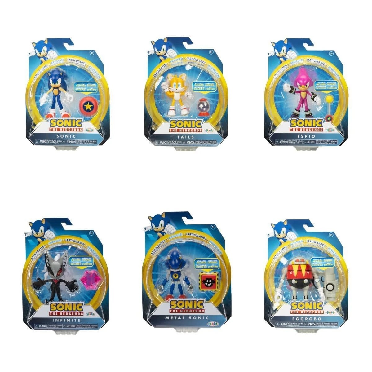 1 10cm Sonic the Hedgehog Action Figure - Assorted, 1 of 8