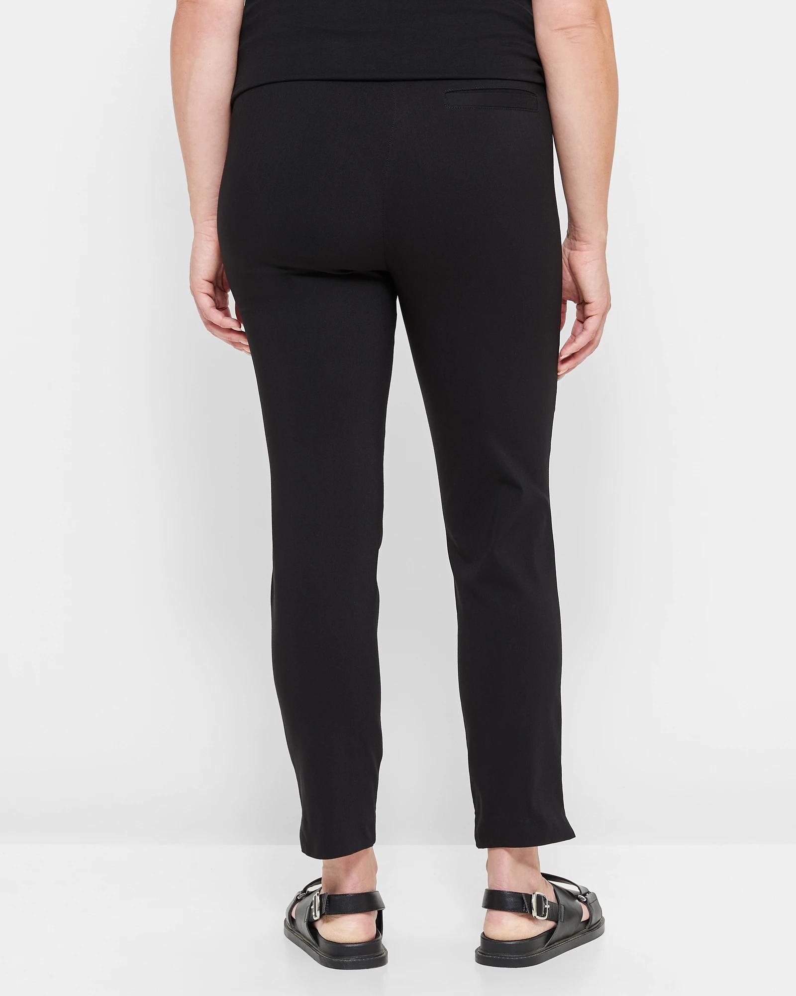 4 Target Maternity Bengaline Pants BLACK, 4 of 5