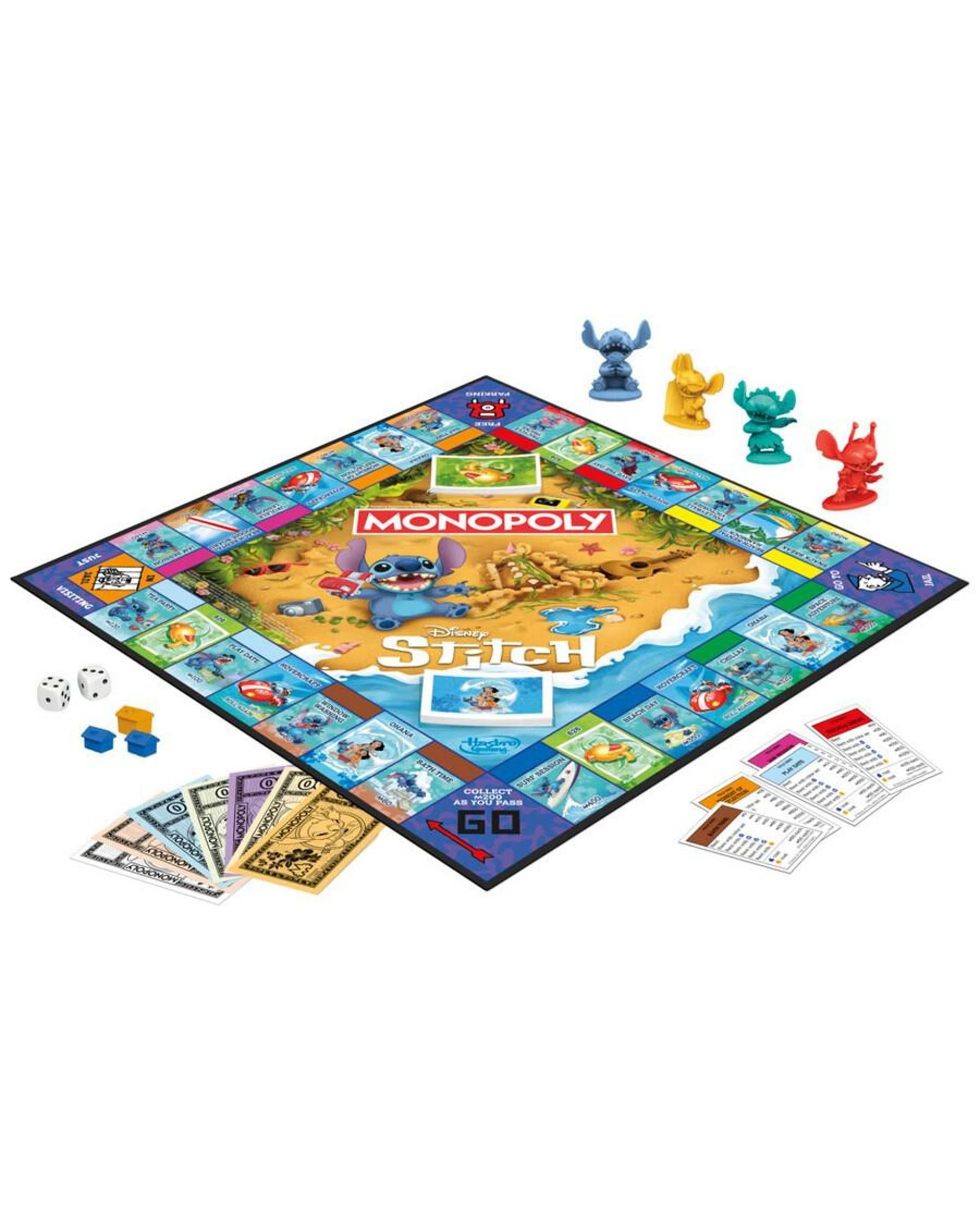 3 Monopoly Disney Stitch Edition Board Game, 3 of 5