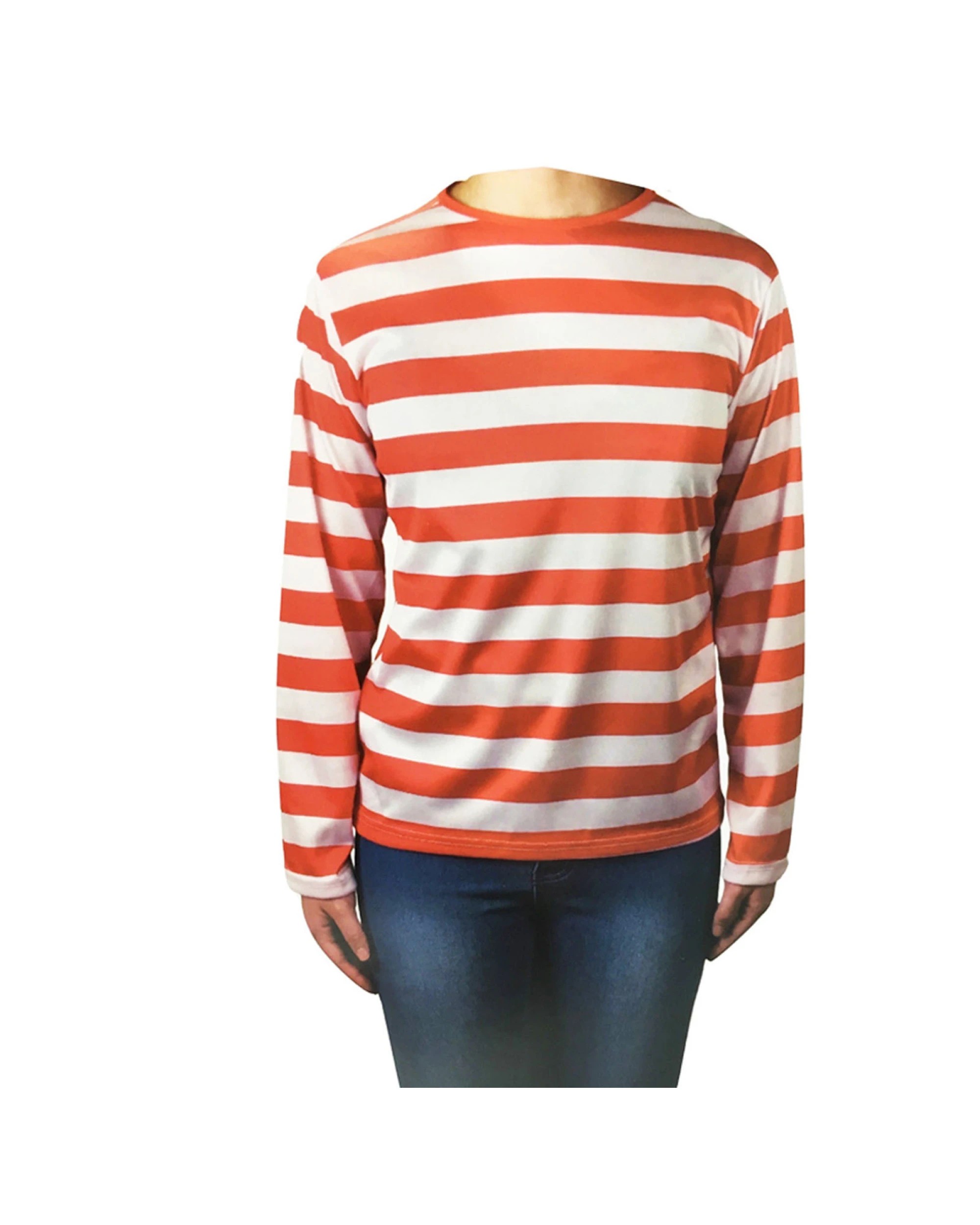 1 BR Costumes Kids Striped Long Sleeve Top for Dress-Up and Costume Parties, 1 of 4