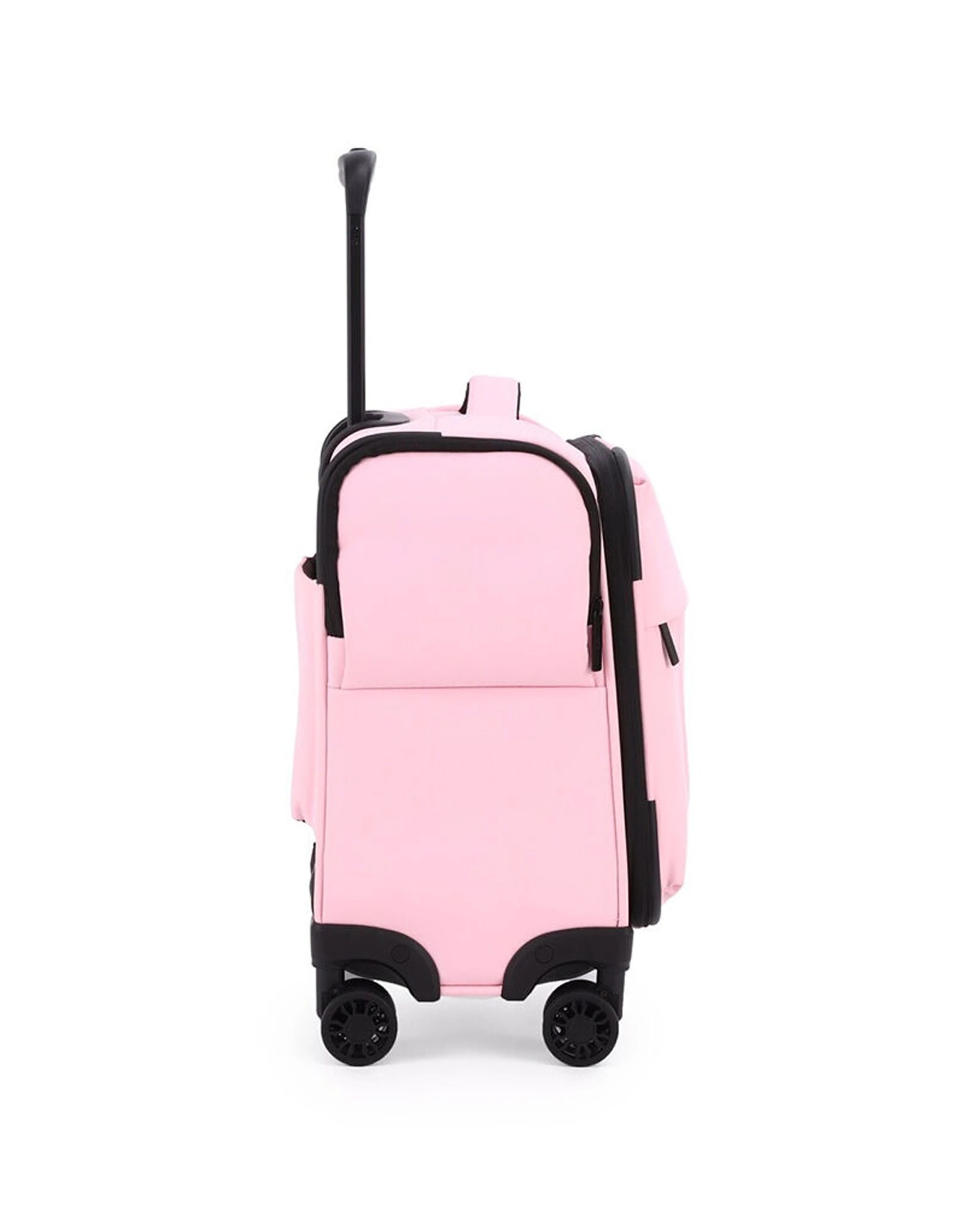 4 Kate Hill Willow Travel Luggage Mini Carry-On Bag Suitcase Lightweight - Pink, 4 of 9