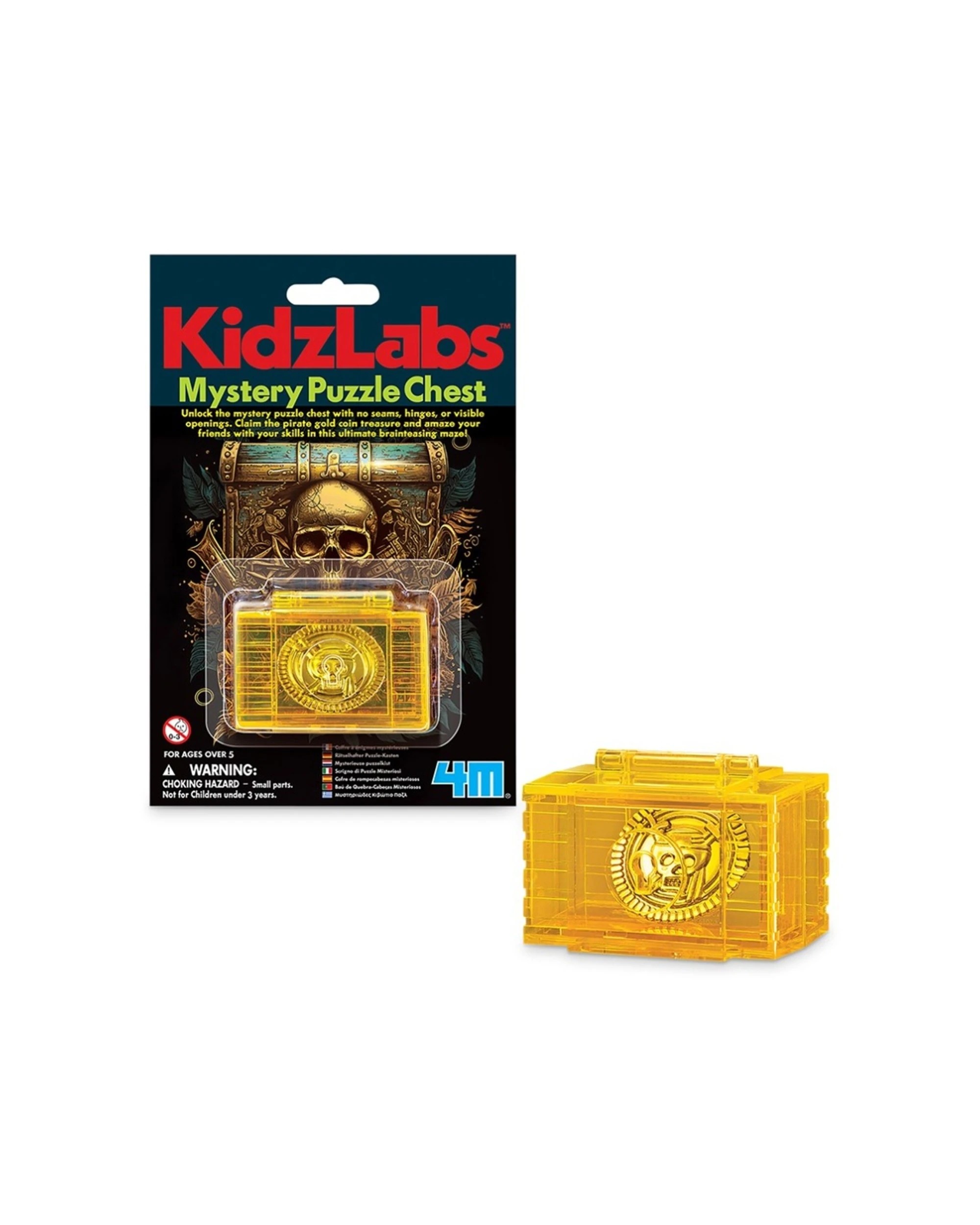 2 4M KidzLabs Mystery Puzzle Chest Kids Children Fun Play Educational Toy, 2 of 3