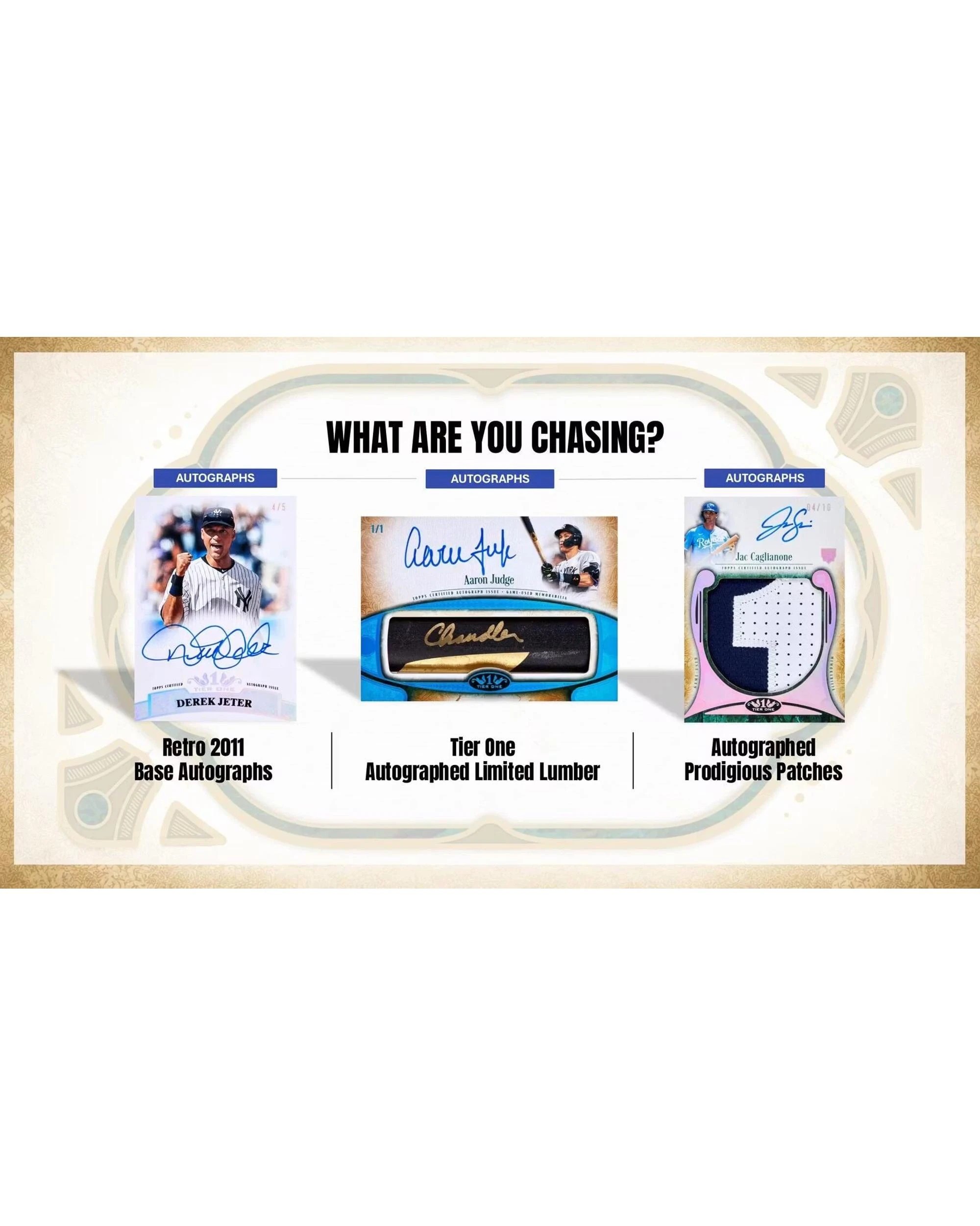6 Topps 2026 Tier One MLB Baseball Hobby Box, 6 of 9