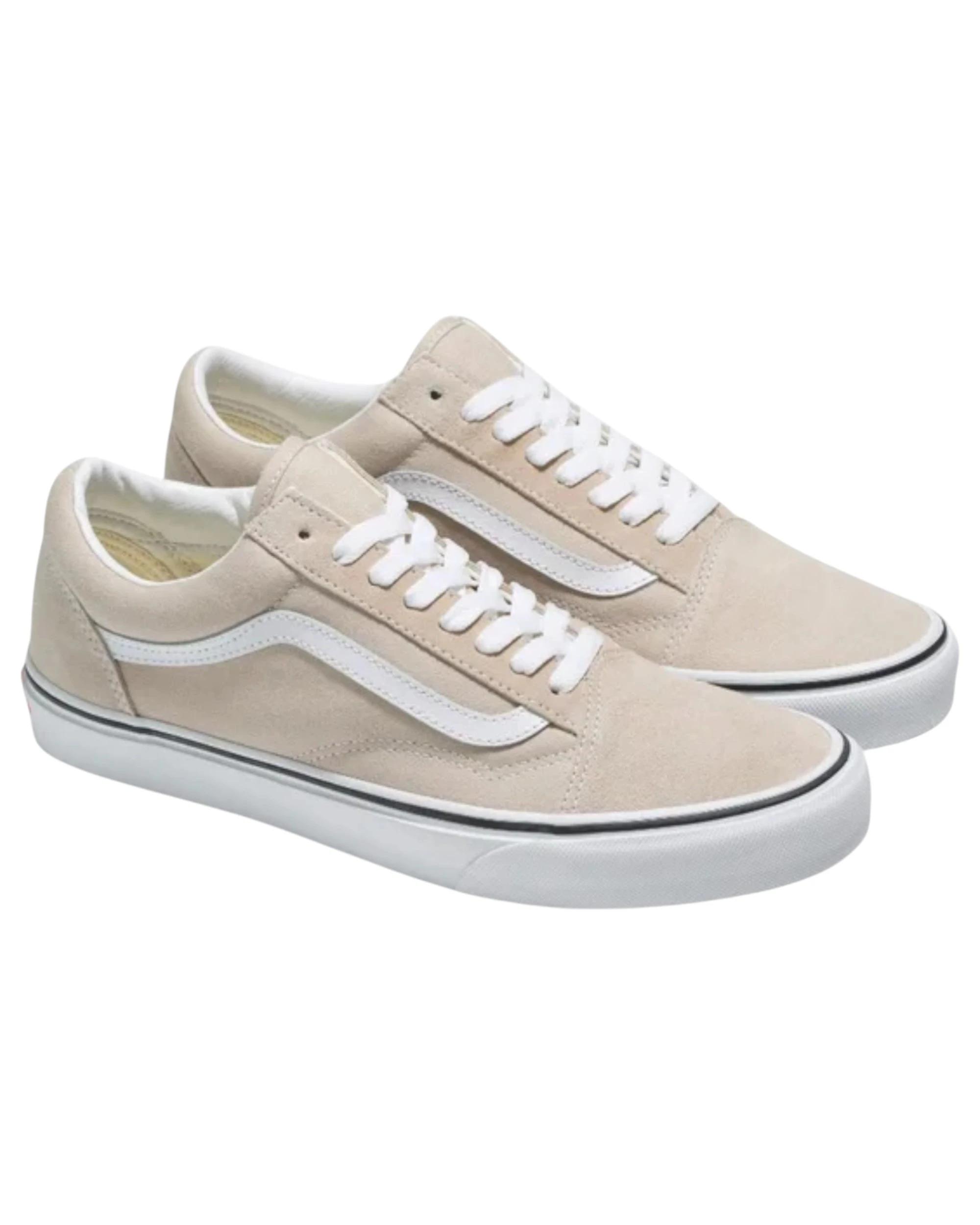 1 Vans Unisex Old Skool Low Top Color Theory French Oak Lace Up Shoes FRENCH OAK, 1 of 4