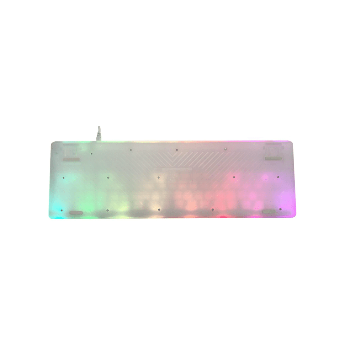 8 Playmax Aurora RGB Membrane Gaming Keyboard - White, 8 of 9