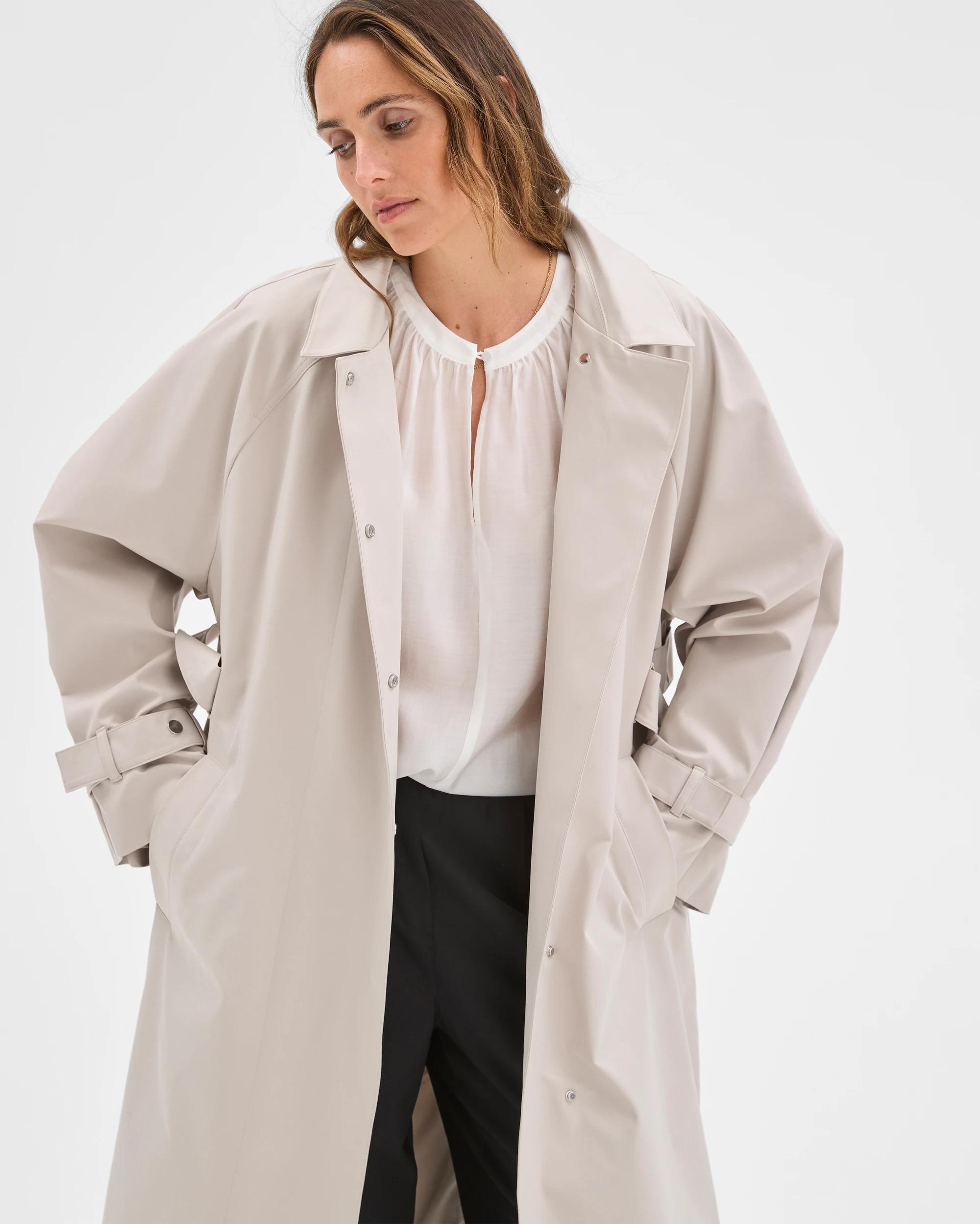5 Preview Statement Trench Coat FOG, 5 of 7