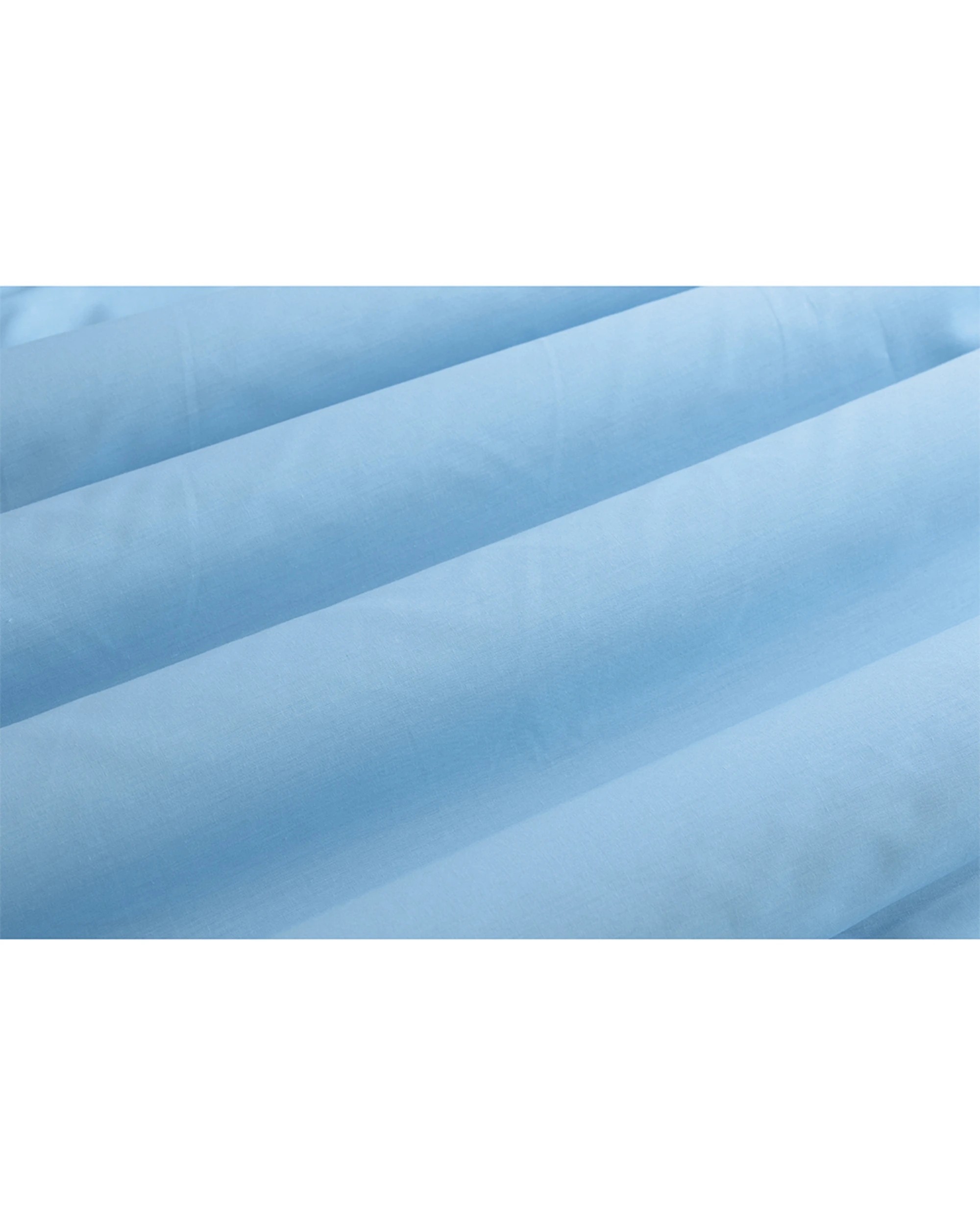 1 Ardor Boudoir 225TC Cotton Rich Polyester Breathable Complete Bedding Sheet Set Light - Queen Bed - Blue, 1 of 1